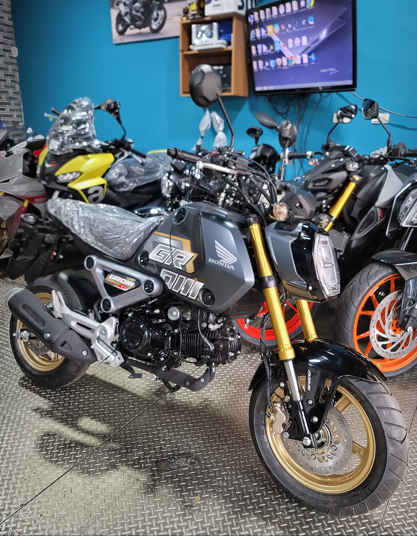 HONDA MSX125(GROM)新車出售中  SP【勝大重機】2023 HONDA MSX125 GROM SP ABS 全新車售價$11.8萬 | 勝大重機