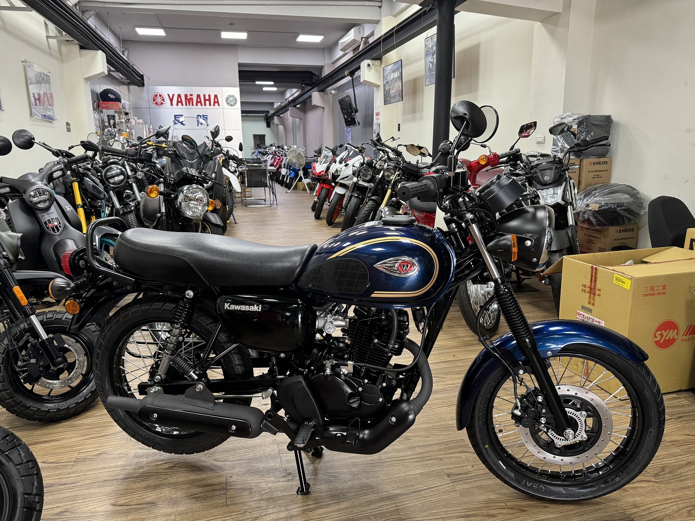 KAWASAKI W175新車出售中 【新竹長龍車業】全新 KAWASAKI W175 特價0利率 | 新竹長龍車業行