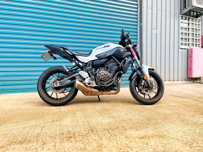 YAMAHA MT-07 - 中古/二手車出售中 白色系 稀有配色 基本改 小資族二手重機買賣 | 小資族二手重機買賣