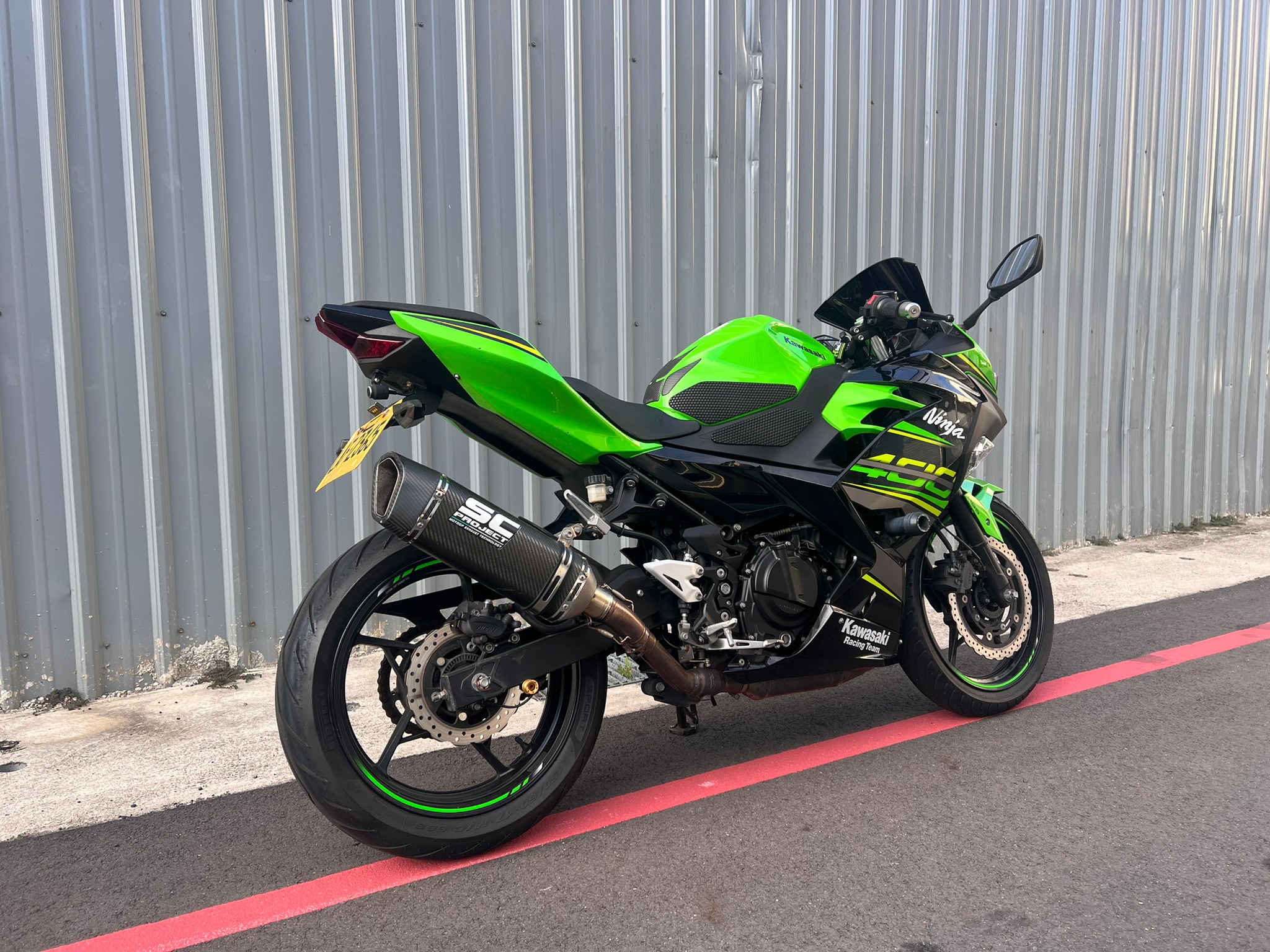 【個人自售】KAWASAKI NINJA400 - 「Webike-摩托車市」 NINJA400 綠/黑 可視訊賞車