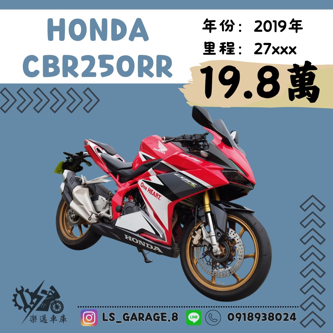 【楽邁車庫】HONDA CBR250RR - 「Webike-摩托車市」