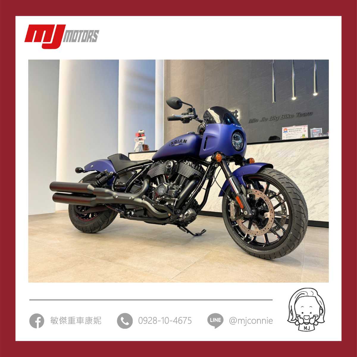 INDIAN MOTORCYC Chief Dark Horse [Chief Dark Horse]新車出售中 『敏傑康妮』Indian Chief Dark Horse 、Sport Chief 現車現領～歡迎詢問！ | 敏傑車業資深銷售專員 康妮 Connie