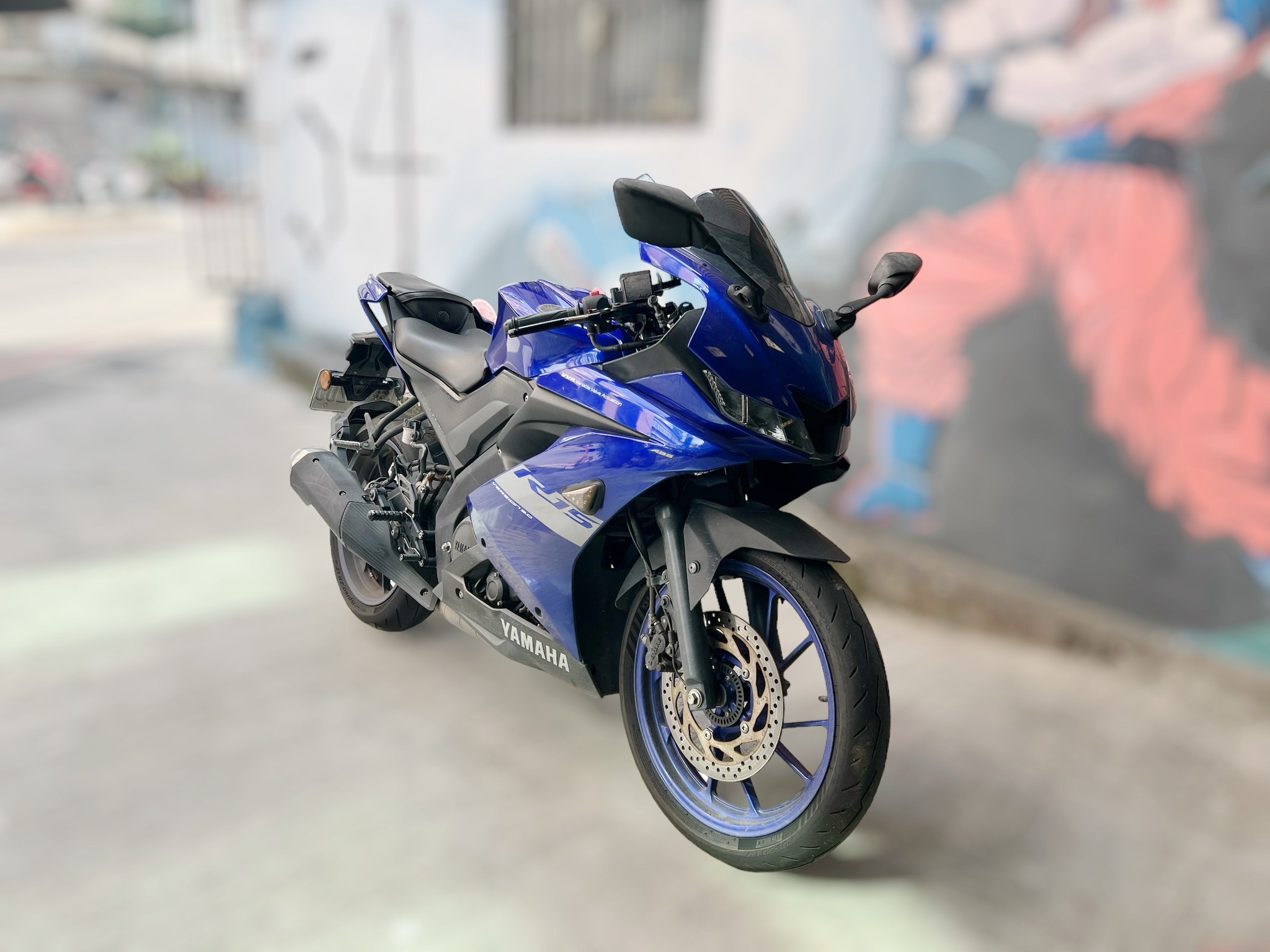 YAMAHA YZF-R15 - 中古/二手車出售中 YAMAHA R15v3 ABS 可分期 車換車 託運 分期中的車輛可以清償換購 LINE：@q0984380388 | 小菜輕重機