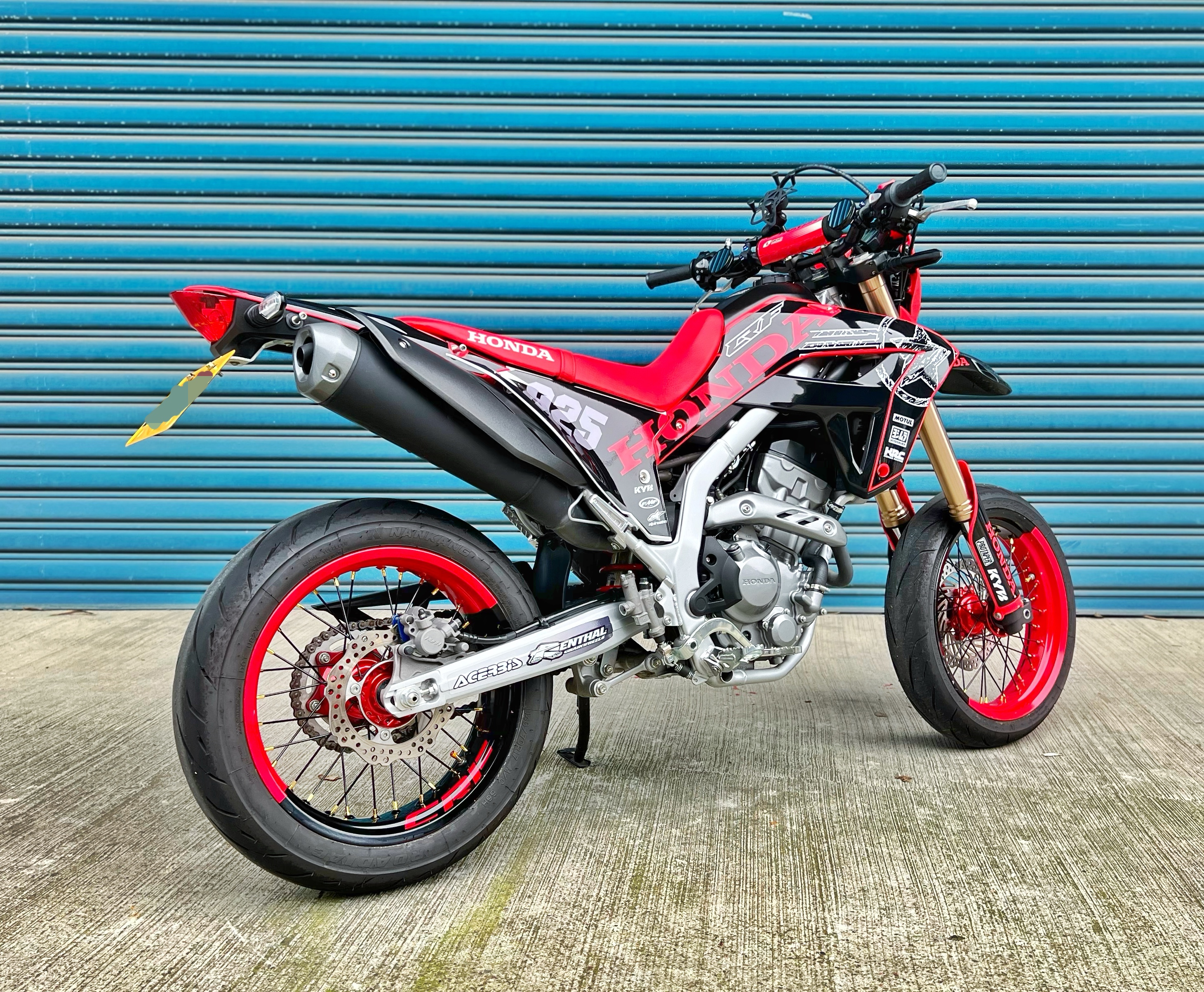 HONDA CRF300L - 中古/二手車出售中 2022年 CRF300L 一手女用車 改滑胎 多樣改裝 無摔 無事故 阿宏大型重機買賣 | 阿宏大型重機買賣