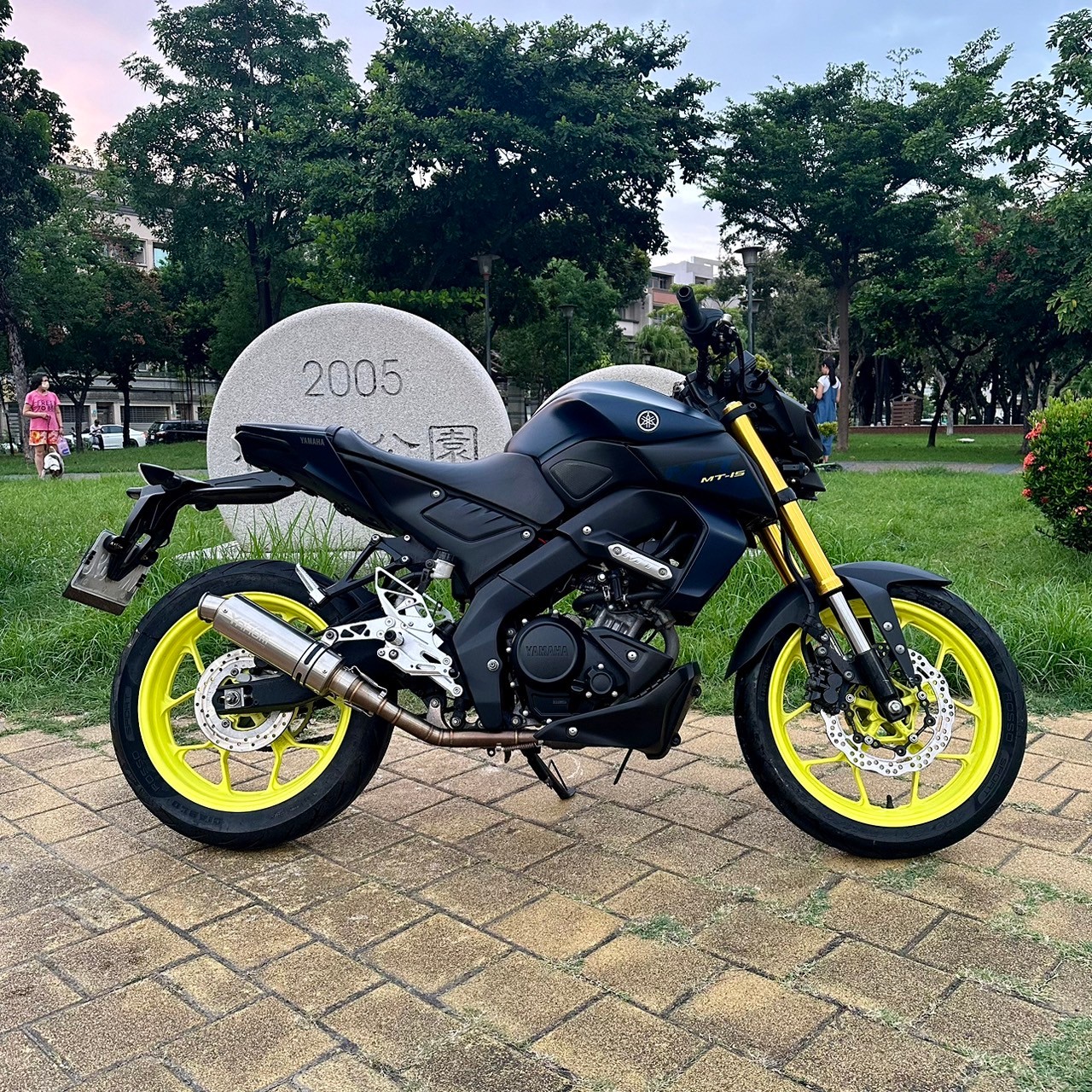 YAMAHA MT-15 - 中古/二手車出售中 2020 山葉 MT-15 倒叉版(無ABS) #0396 現況販售 | 貳輪嶼中古機車專賣-台南店