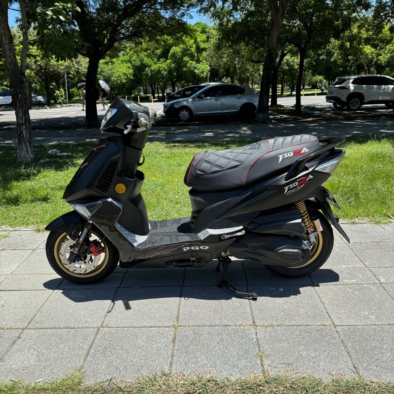 比雅久 彪虎 150 - 中古/二手車出售中 【高雄二手機車】2018 PGO 彪虎 150 #3703  實車實價/高雄二手機車買賣/便宜售代步車/經濟車 | 貳輪嶼二手機車行-高雄店/中古重機收購/gogoro買賣推薦/線上估價立刻加Line:@motor888 （台南、屏東也有到府收購）