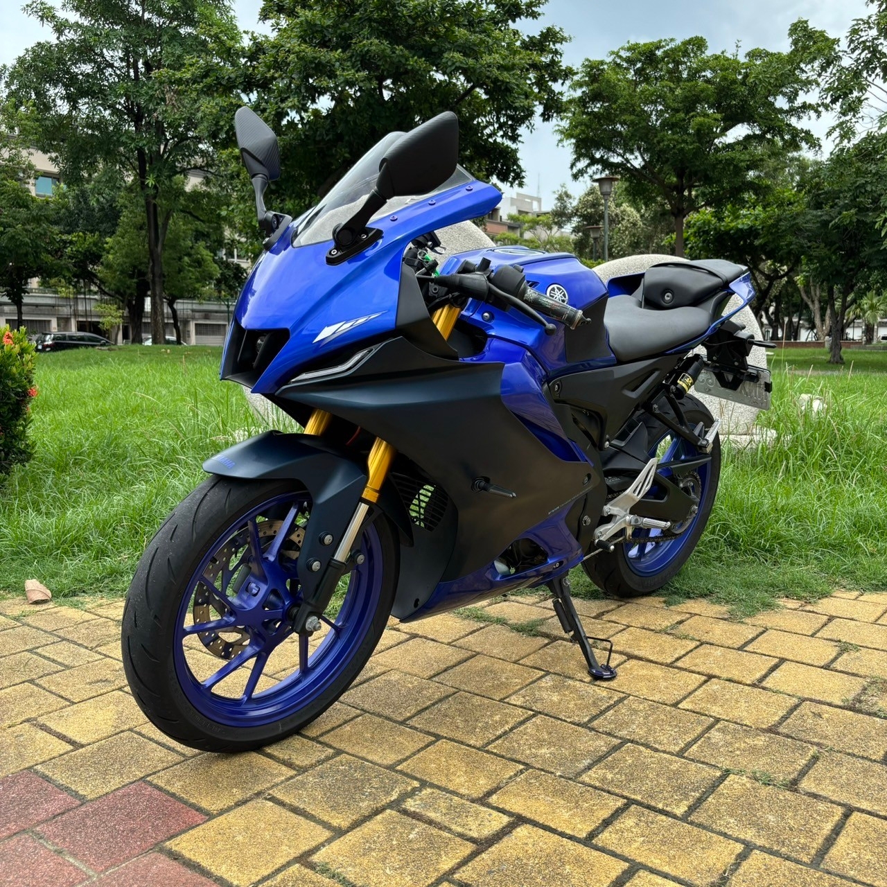 【貳輪嶼中古機車專賣-台南店】YAMAHA YZF-R15 - 「Webike-摩托車市」 2022 山葉 R15V4倒叉ABS #2863