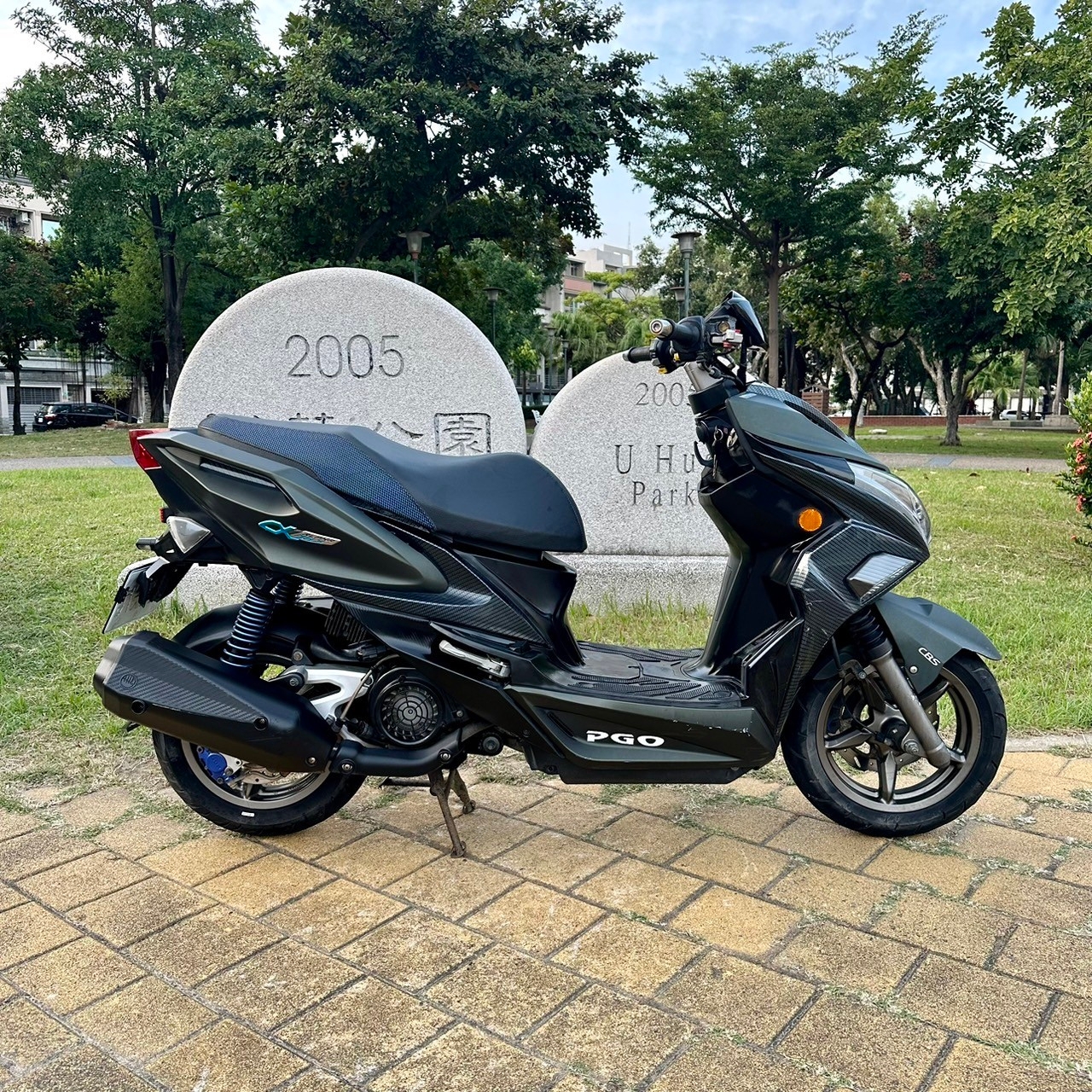 比雅久 ALPHA MAX 125 Naked - 中古/二手車出售中 2019 PGO ALPHA MAX 125 NK(裸把) #2376 | 貳輪嶼中古機車專賣-台南店