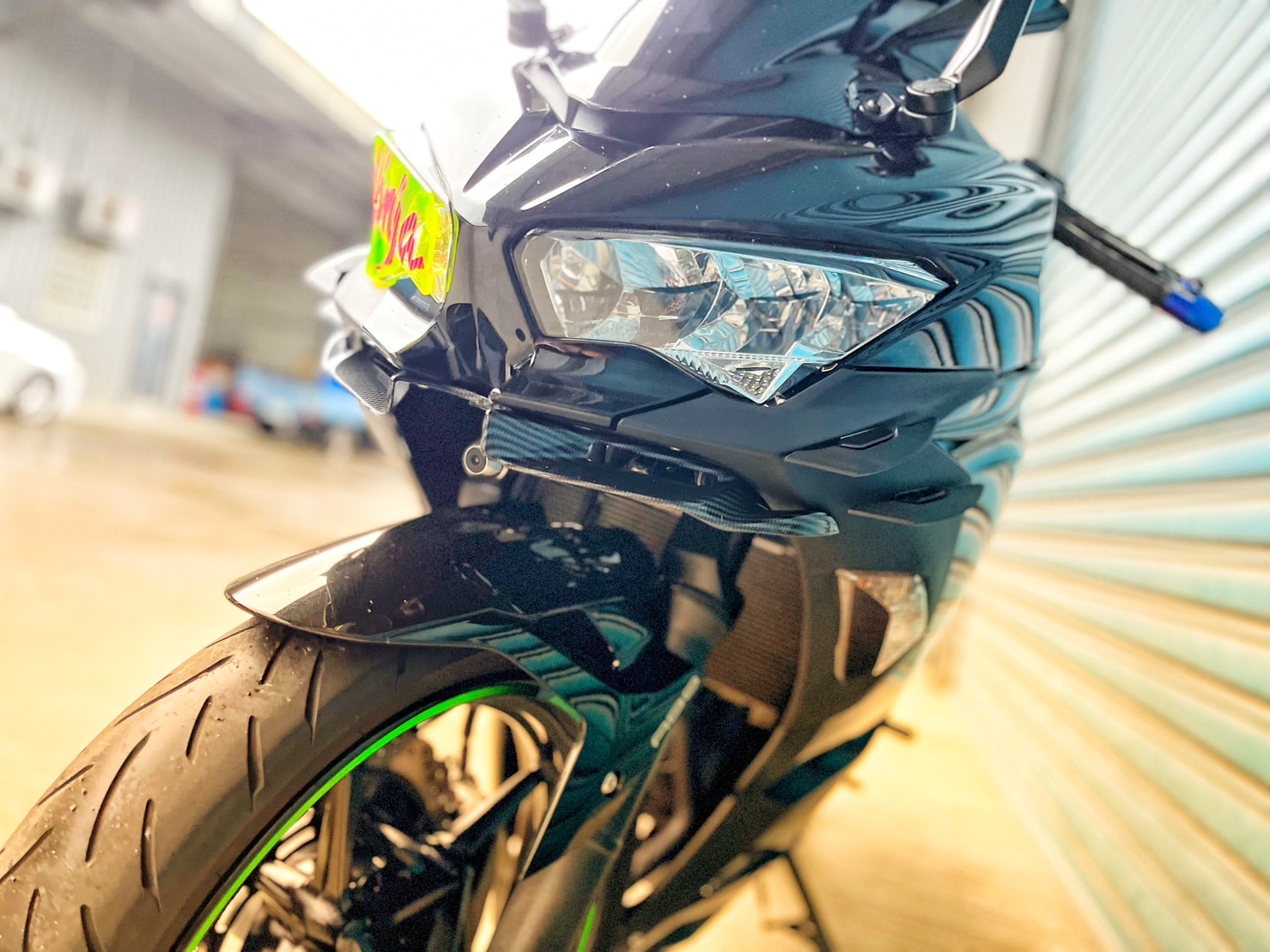 KAWASAKI NINJA400 - 中古/二手車出售中 YSS後避震 YSS前叉 Frando總泵 Brembo卡鉗 超多改裝 小資族二手重機買賣 | 小資族二手重機買賣