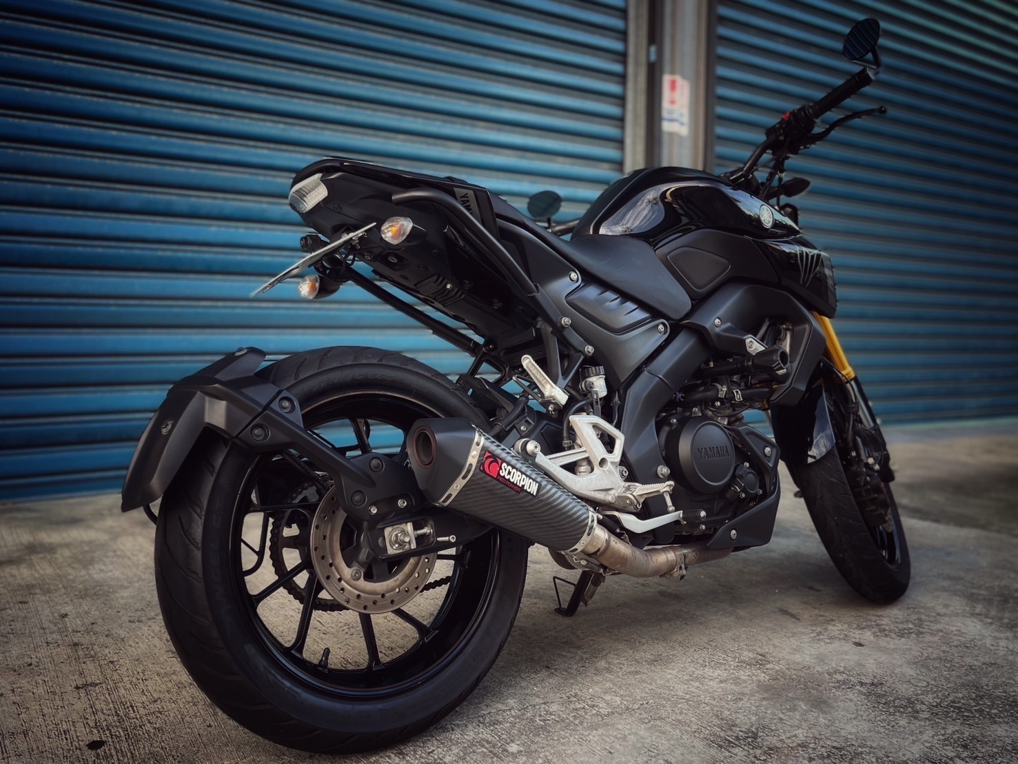 YAMAHA MT-15 - 中古/二手車出售中 MT-15v2 英蠍管全段 行車記錄器 Brembo卡鉗 眾多改裝 小資族二手重機買賣 | 小資族二手重機買賣