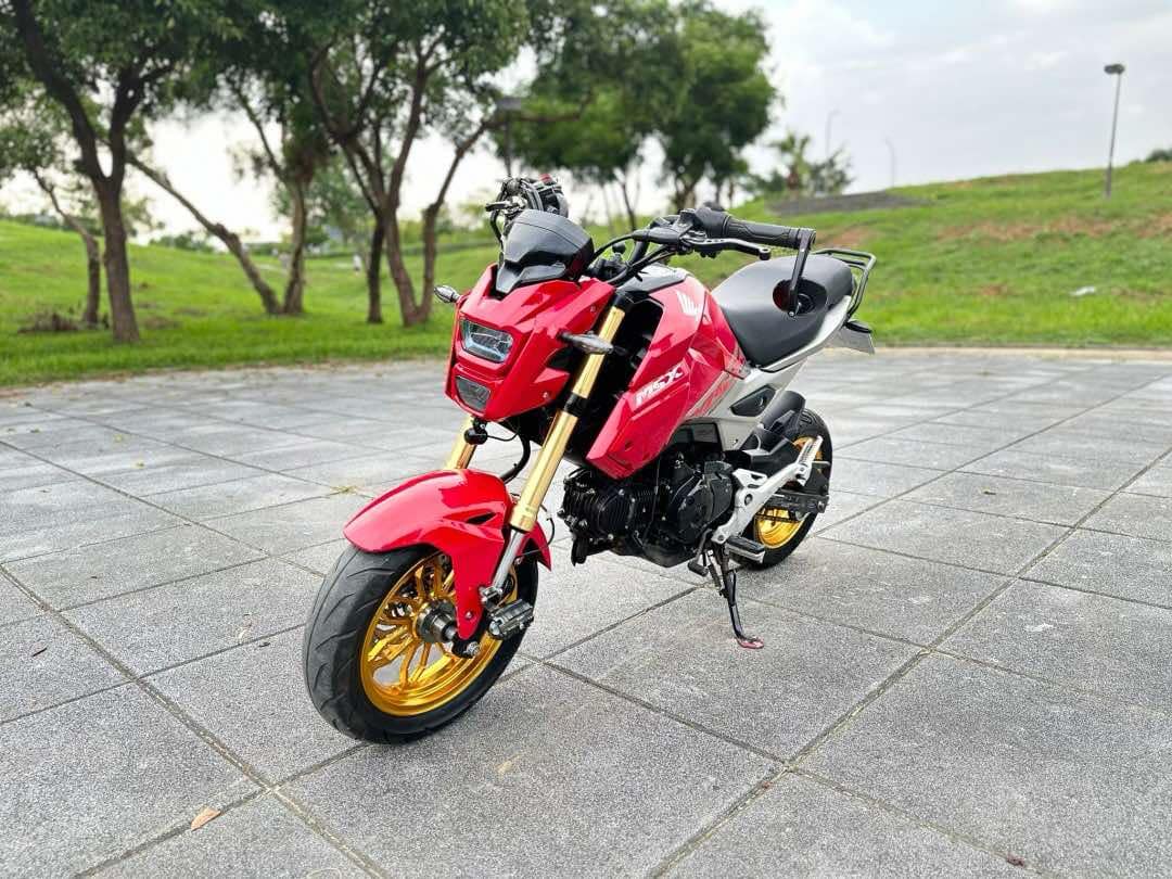 【個人自售】HONDA MSX125 - 「Webike-摩托車市」 MSX125 鍛框 AREACR電腦 全段排氣管