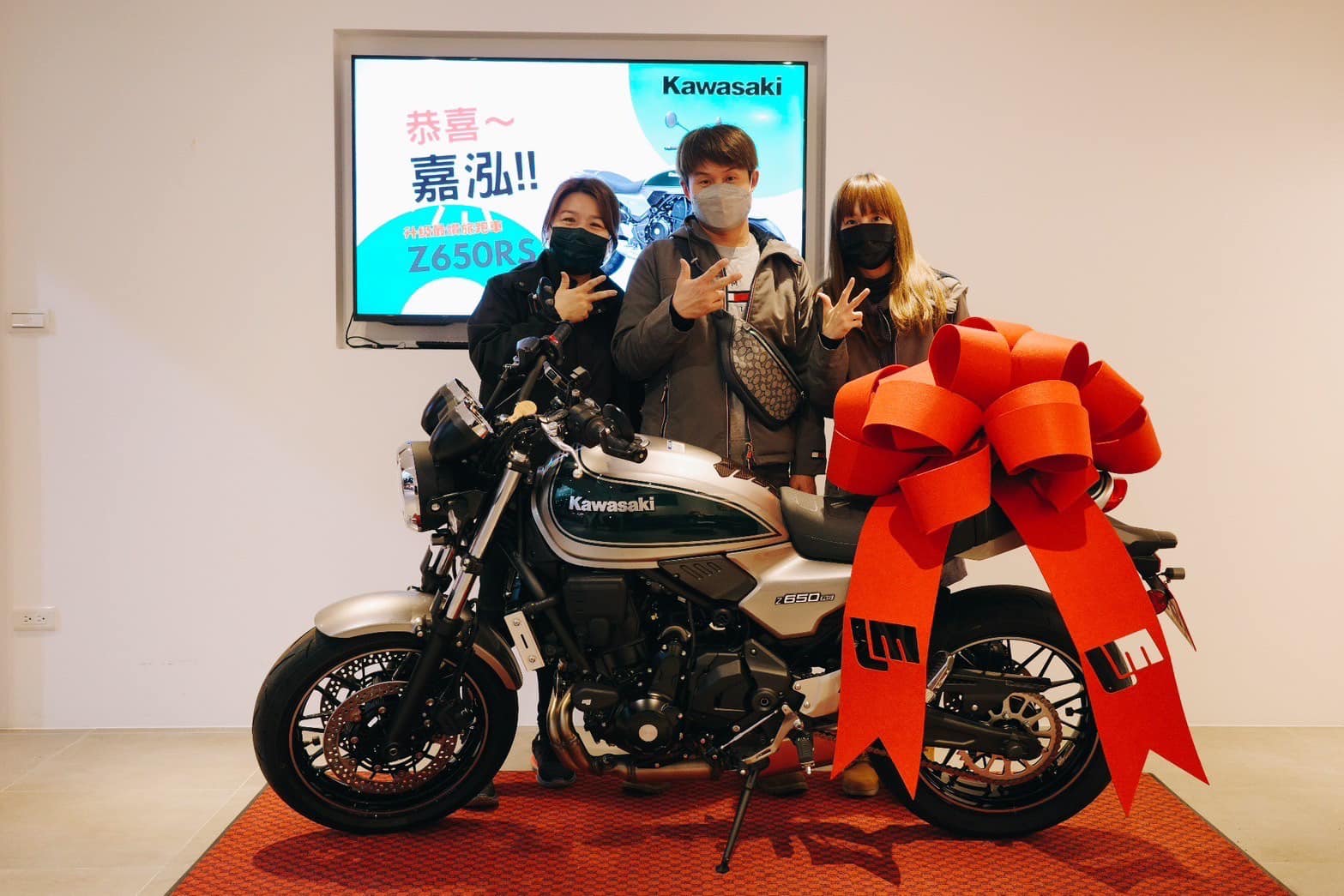 【敏傑車業資深銷售專員 康妮 Connie】Kawasaki Z650RS - 「Webike-摩托車市」 《 康妮賀成交 》恭喜2位車主成功圓夢 人生首台紅牌 Kawasaki Z650RS 來桃園找康妮購車 一同出遊
