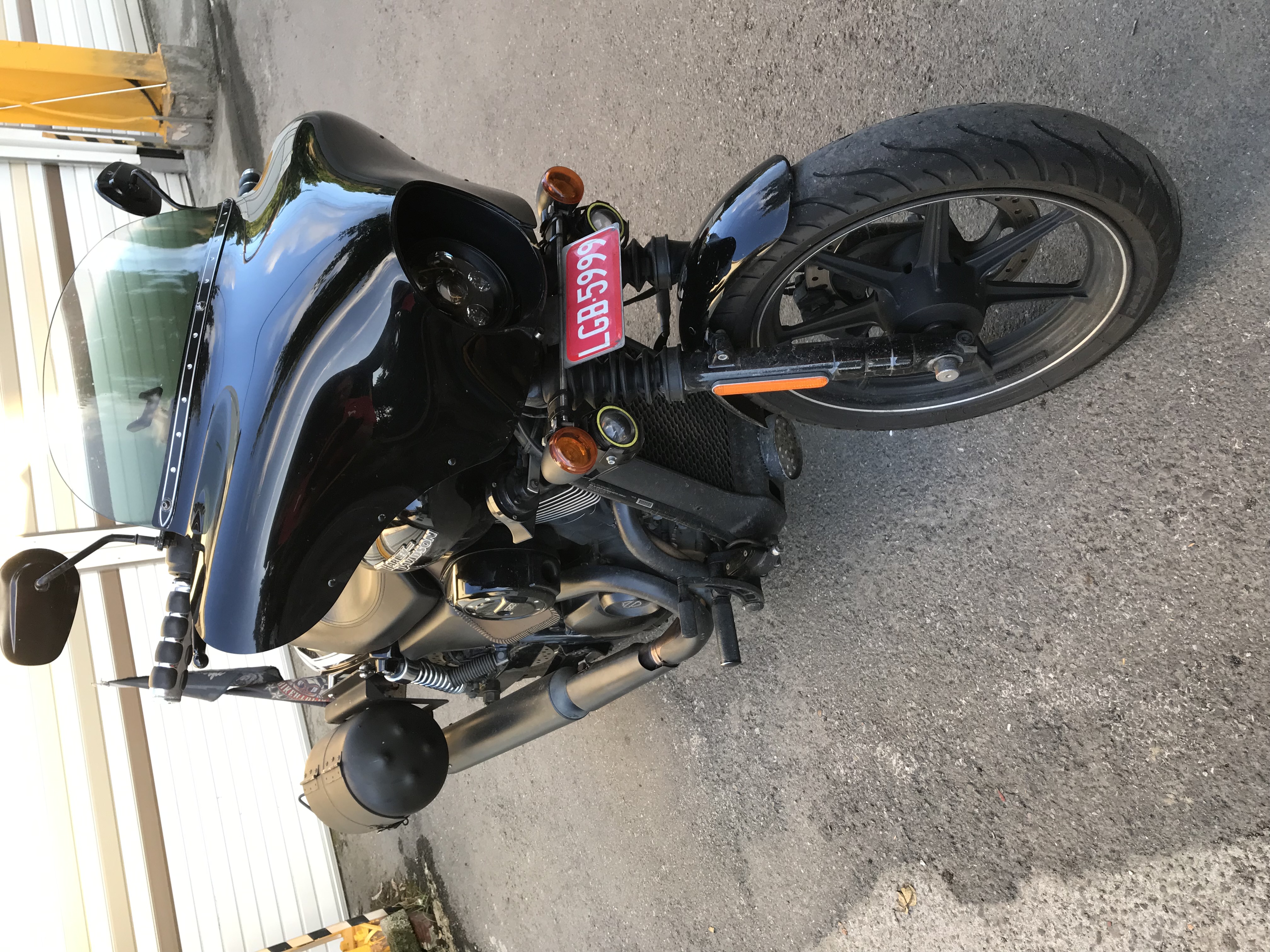 哈雷 XG750 - 中古/二手車出售中 2017/快拆蝙蝠頭/腳踏前移/ 原廠後包/TBR短管/高空濾/瓦斯桶側箱/霧燈/地燈/後閃黃燈/原廠件在 | 個人自售