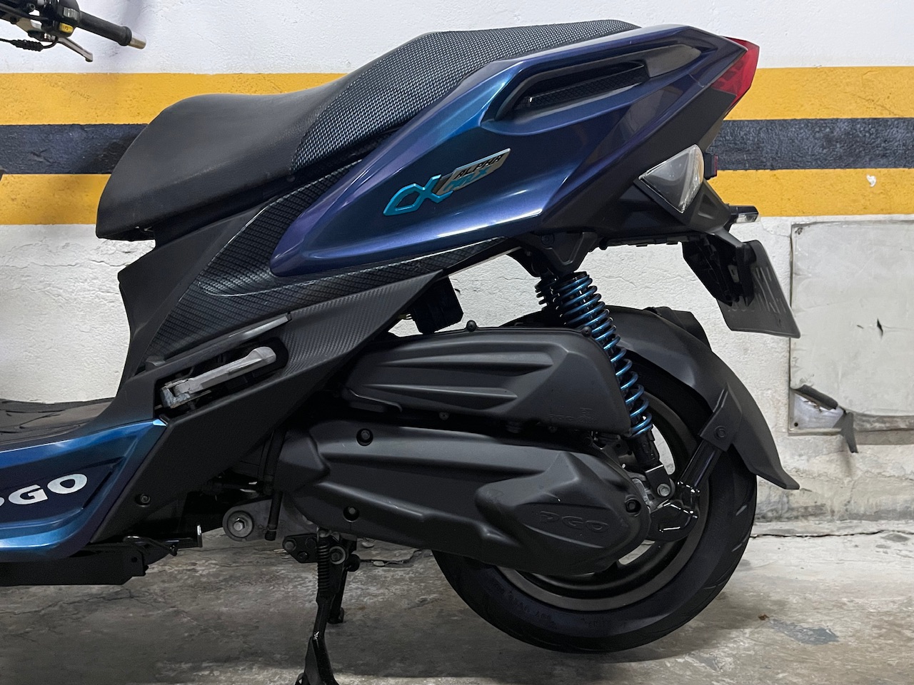 比雅久 ALPHA MAX 125 - 中古/二手車出售中 賣代步PGO 摩特動力 Alpha Max 阿法125 CBS雙碟 2019年 無改裝，通勤、接送、外送代步好車~ | 個人自售