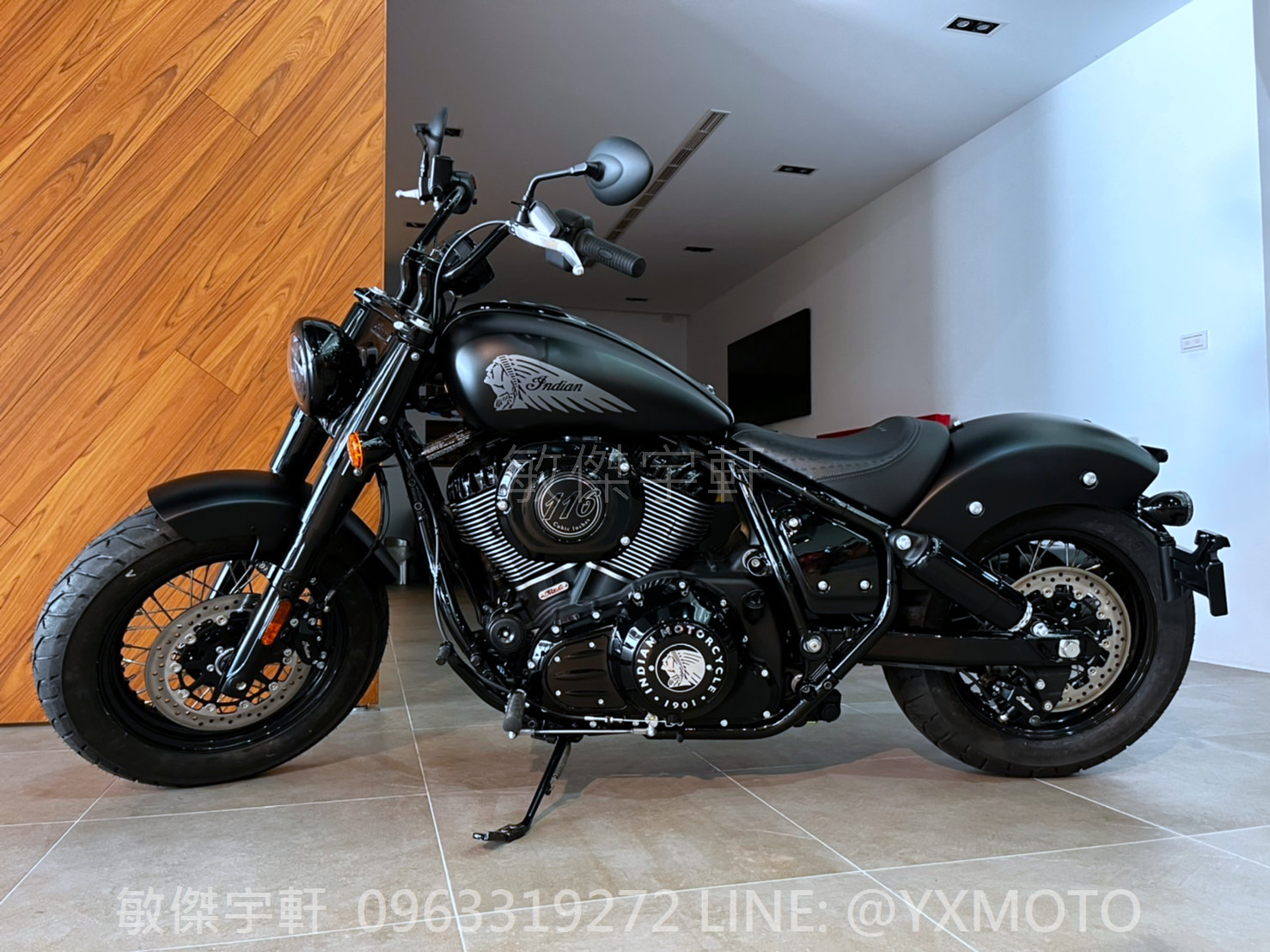 INDIAN  DARK HORSE BOBBER新車出售中 【敏傑宇軒】INDIAN 印地安 消光黑 CHIEF DARK HORSE BOBBER 2022 公司車 | 重車銷售職人-宇軒 (敏傑)