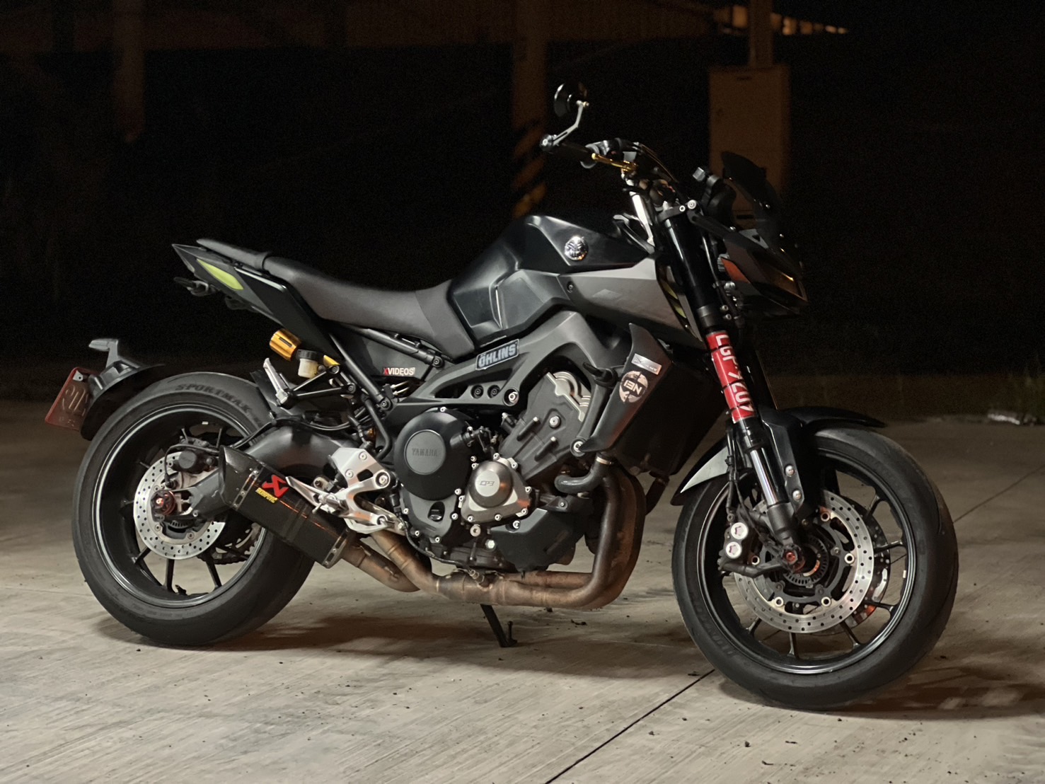 YAMAHA MT-09 - 中古/二手車出售中  MT-09（前後歐老師 碳蠍） | YSP 建興車業