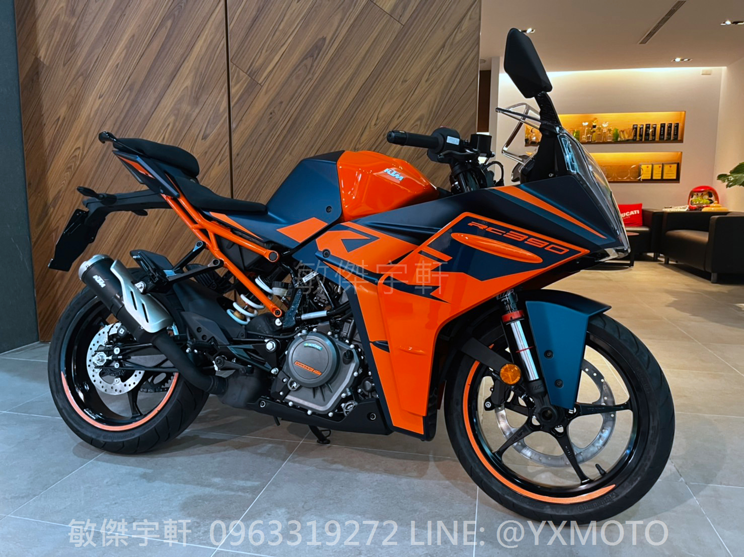 【重車銷售職人-宇軒 (敏傑)】KTM RC390 - 「Webike-摩托車市」 【敏傑宇軒】KTM RC390 橘藍 2023 總代理公司車