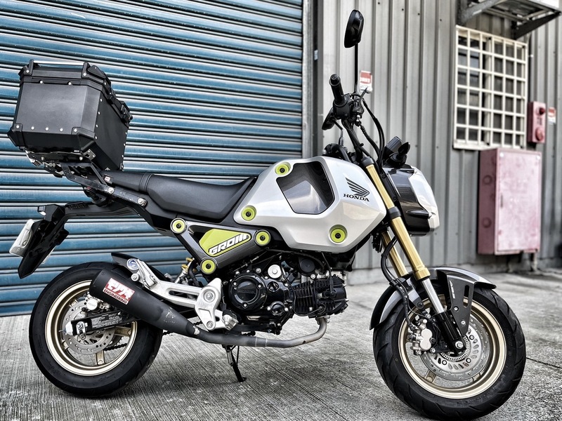 HONDA MSX125(GROM) - 中古/二手車出售中 森協全段排氣管 後箱 原廠保固 小資族二手重機買賣 | 小資族二手重機買賣