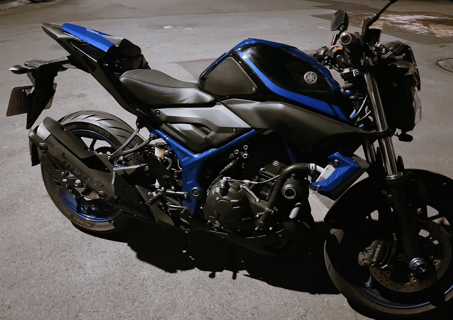 【個人自售】YAMAHA MT-03 - 「Webike-摩托車市」 自售MT03 2018 藍色 