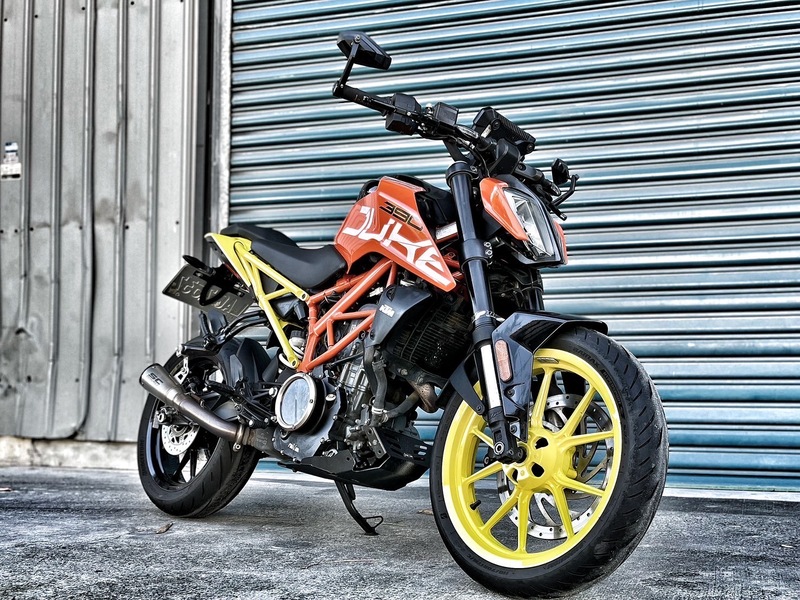 KTM 390DUKE - 中古/二手車出售中 SC排氣管 野獸派Case蓋 視覺改裝 小資族二手重機買賣 | 小資族二手重機買賣