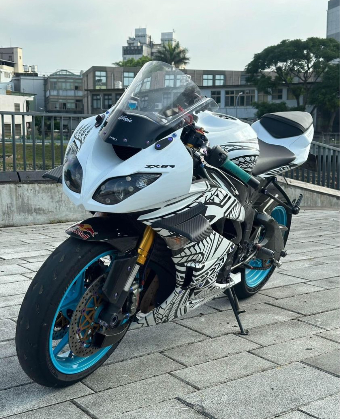 【個人自售】KAWASAKI ZX-6R 賽道專用車 - 「Webike-摩托車市」