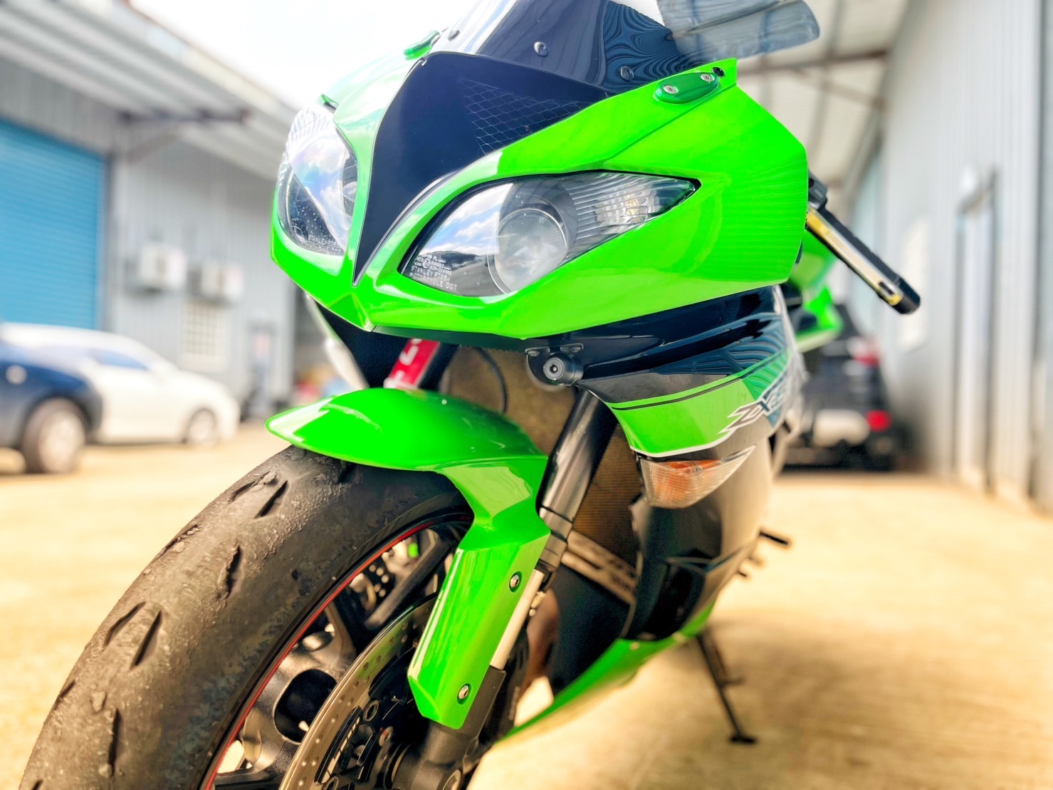 KAWASAKI NINJA ZX-6R - 中古/二手車出售中 碳纖維排氣管 超多改裝 小資族二手重機買賣 | 小資族二手重機買賣