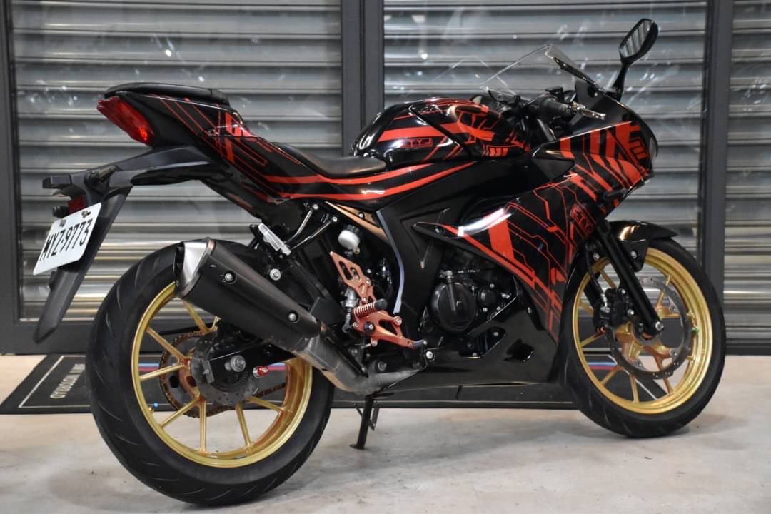 SUZUKI GSX-R150 - 中古/二手車出售中 禾倉腳踏後移 行車記錄器 小資族二手重機買賣 | 小資族二手重機買賣