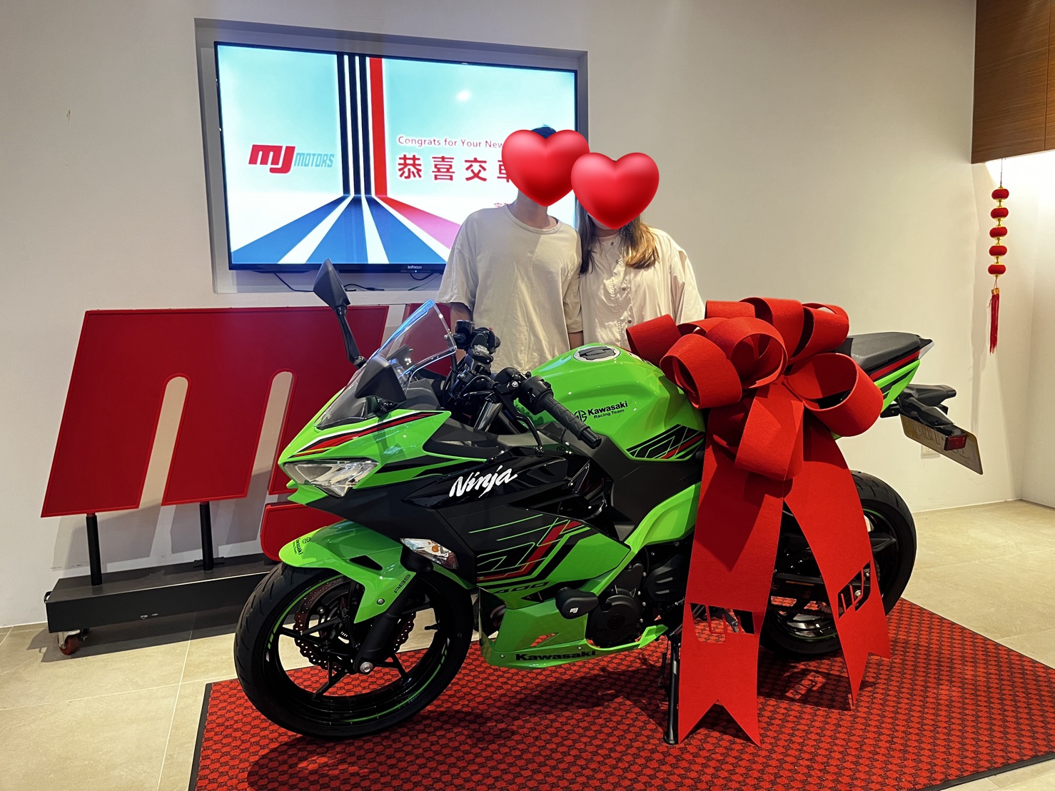 【重車銷售職人-宇軒 (敏傑)】KAWASAKI NINJA400 - 「Webike-摩托車市」 【敏傑宇軒】賀交車 瑋倫帥哥 KAWASAKI NINJA 忍者 400 KRT 總代理公司車