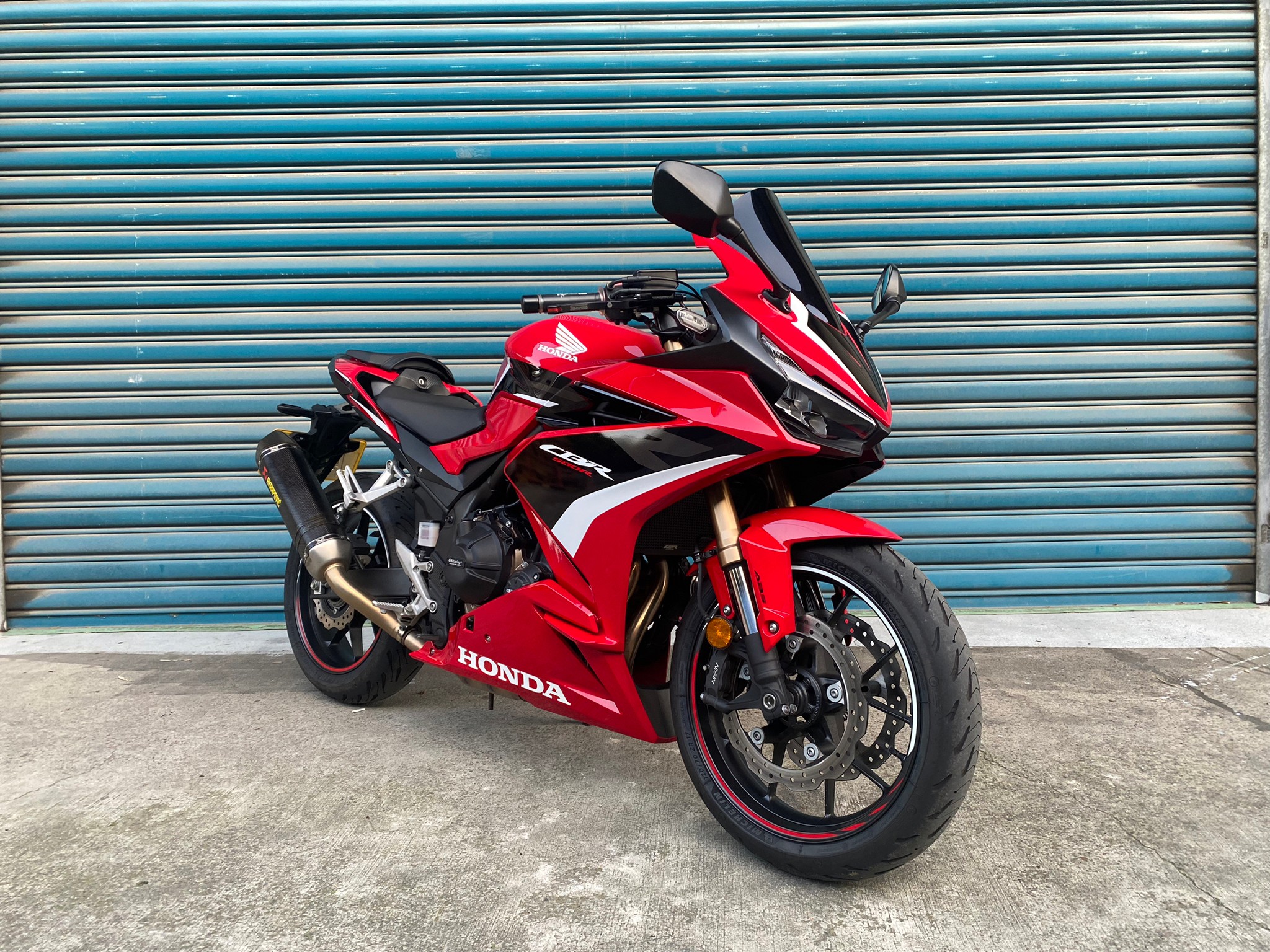 【Motoshen大聖二輪廣場】HONDA CBR500R - 「Webike-摩托車市」 23年CBR500R台本車 一手 精品改 蠍子管 Ohlins掛瓶後避震器 IG:大聖二輪廣場