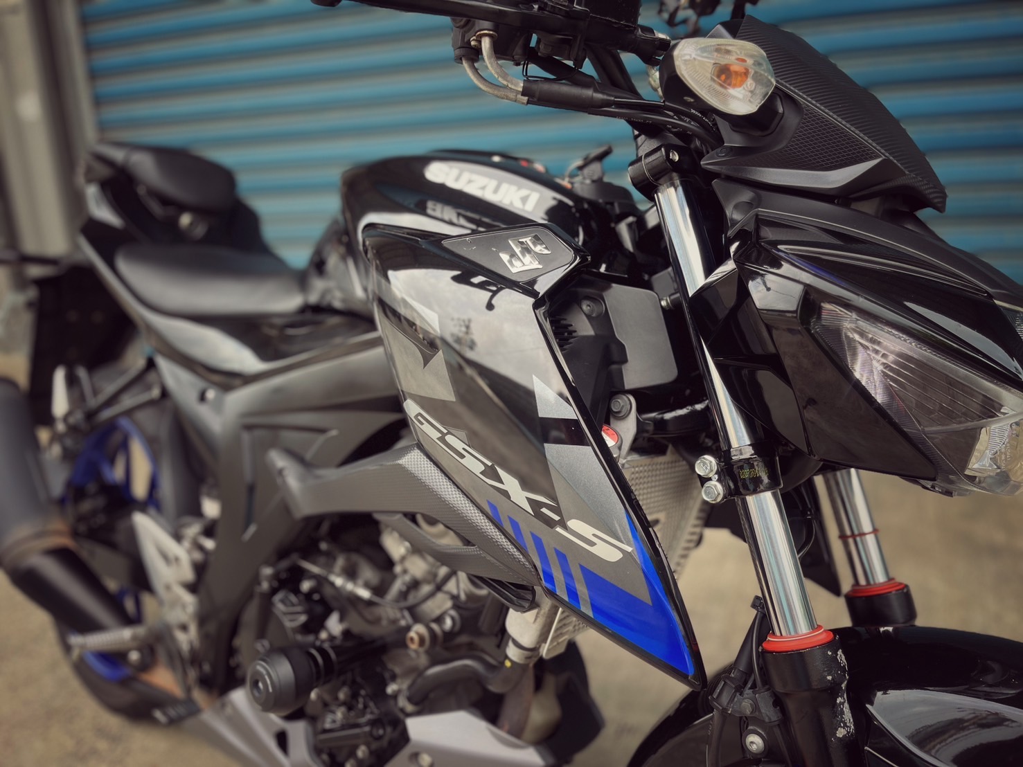 【小資族二手重機買賣】SUZUKI GSX-S150 - 「Webike-摩托車市」 小街魯 黑色系 基本改裝 小資族二手重機買賣