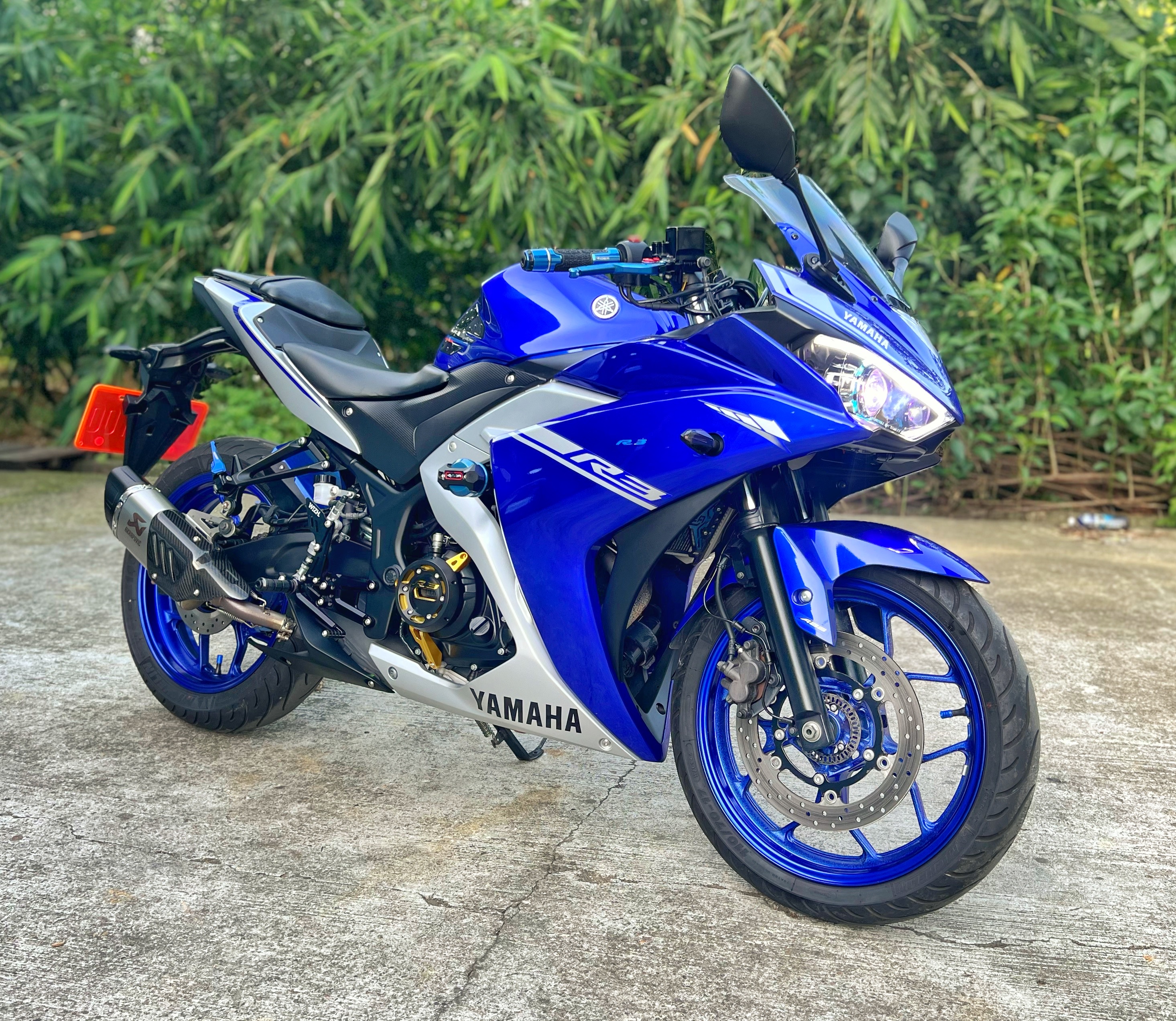 【阿宏大型重機買賣】YAMAHA YZF-R3 - 「Webike-摩托車市」 2018年 R3 一手車 超多改裝 無摔 無事故 阿宏大型重機買賣