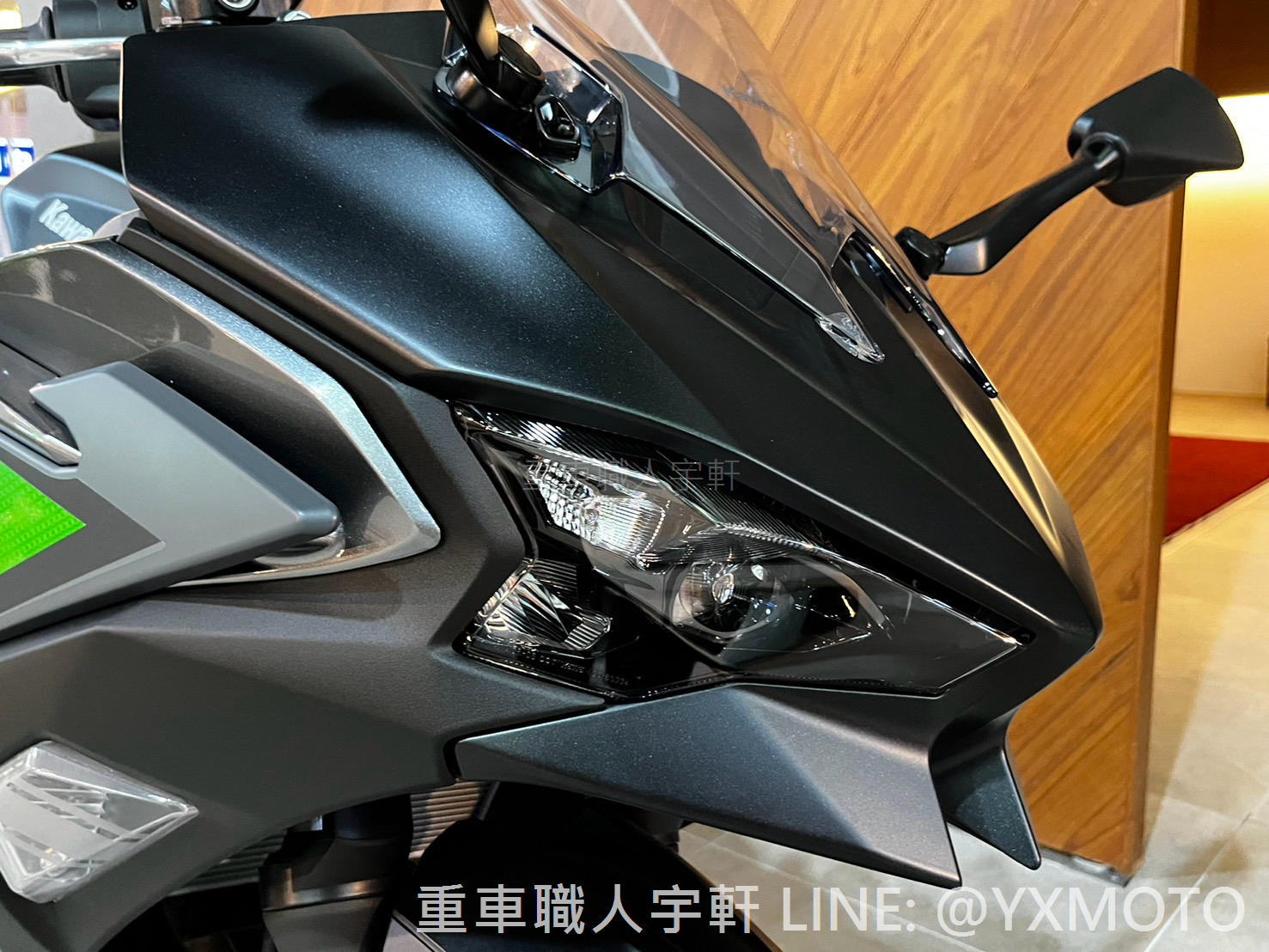 KAWASAKI NINJA 500新車出售中 【敏傑宇軒】KAWASAKI NINJA 忍者 500 SE 灰黑綠 總代理公司車 | 重車銷售職人-宇軒 (敏傑)