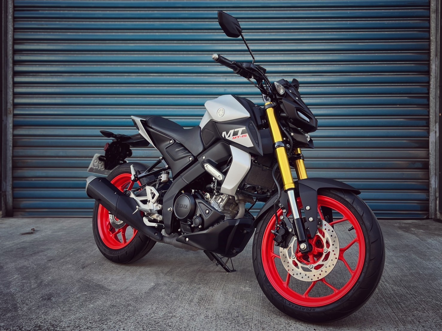 【小資族二手重機買賣】YAMAHA MT-15 - 「Webike-摩托車市」 MT-15 金倒叉 里程保證 小資族二手重機買賣