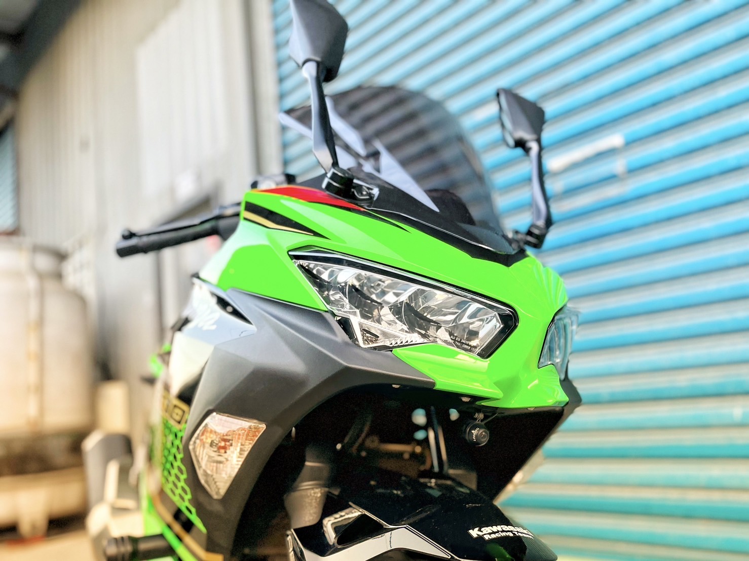 【小資族二手重機買賣】KAWASAKI NINJA400 - 「Webike-摩托車市」 無摔無事故 行車記錄器 基本改裝