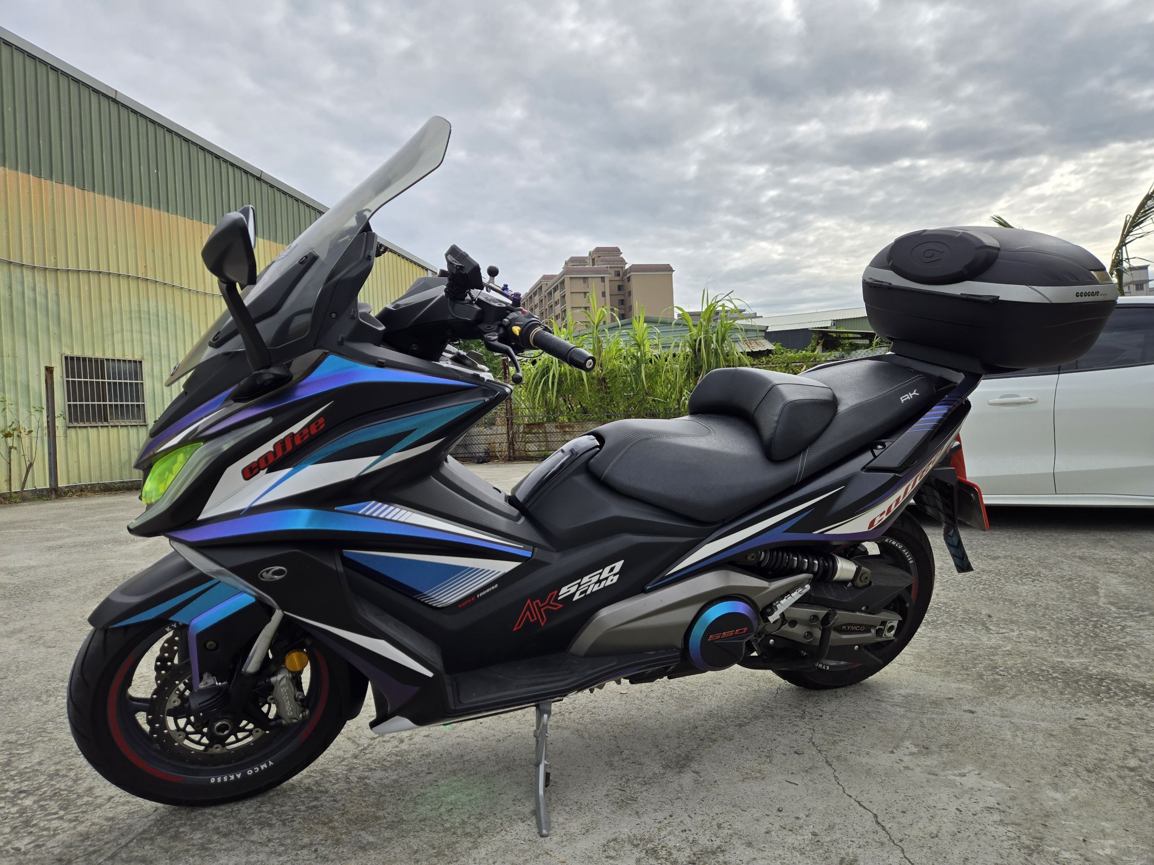 光陽  AK550 - 中古/二手車出售中 [出售] 2018年 光陽 AK550 ABS 紅牌大羊 | 老爹重機