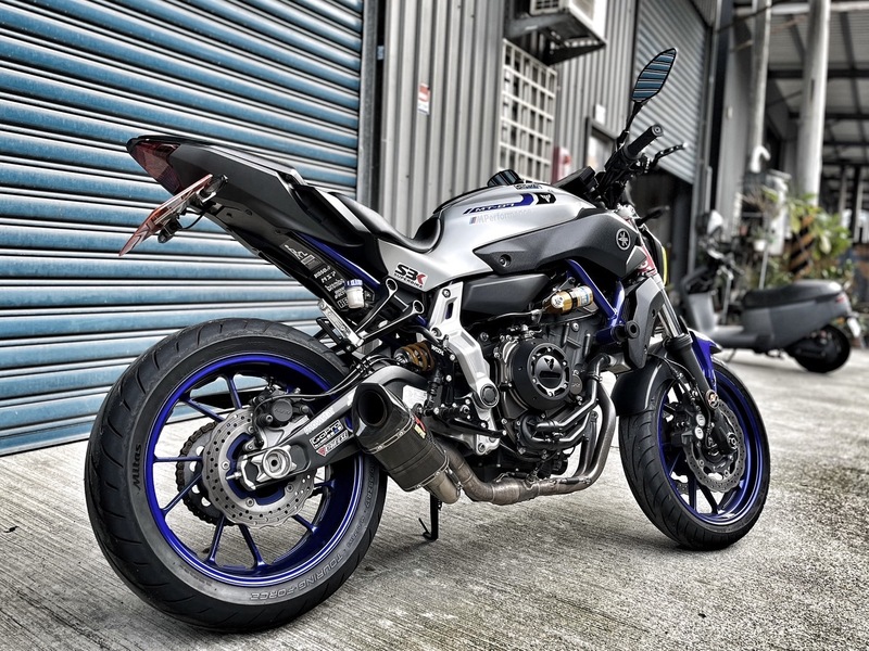 YAMAHA MT-07 - 中古/二手車出售中 全段碳蠍管 D2後避震 YSS前叉 WH!Z腳踏 行車記錄器 超多改裝 小資族二手重機買賣 | 小資族二手重機買賣