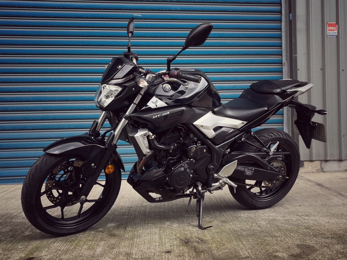 【小資族二手重機買賣】YAMAHA MT-03 - 「Webike-摩托車市」 MT-03 黑色系 基本改裝 小資族二手重機買賣