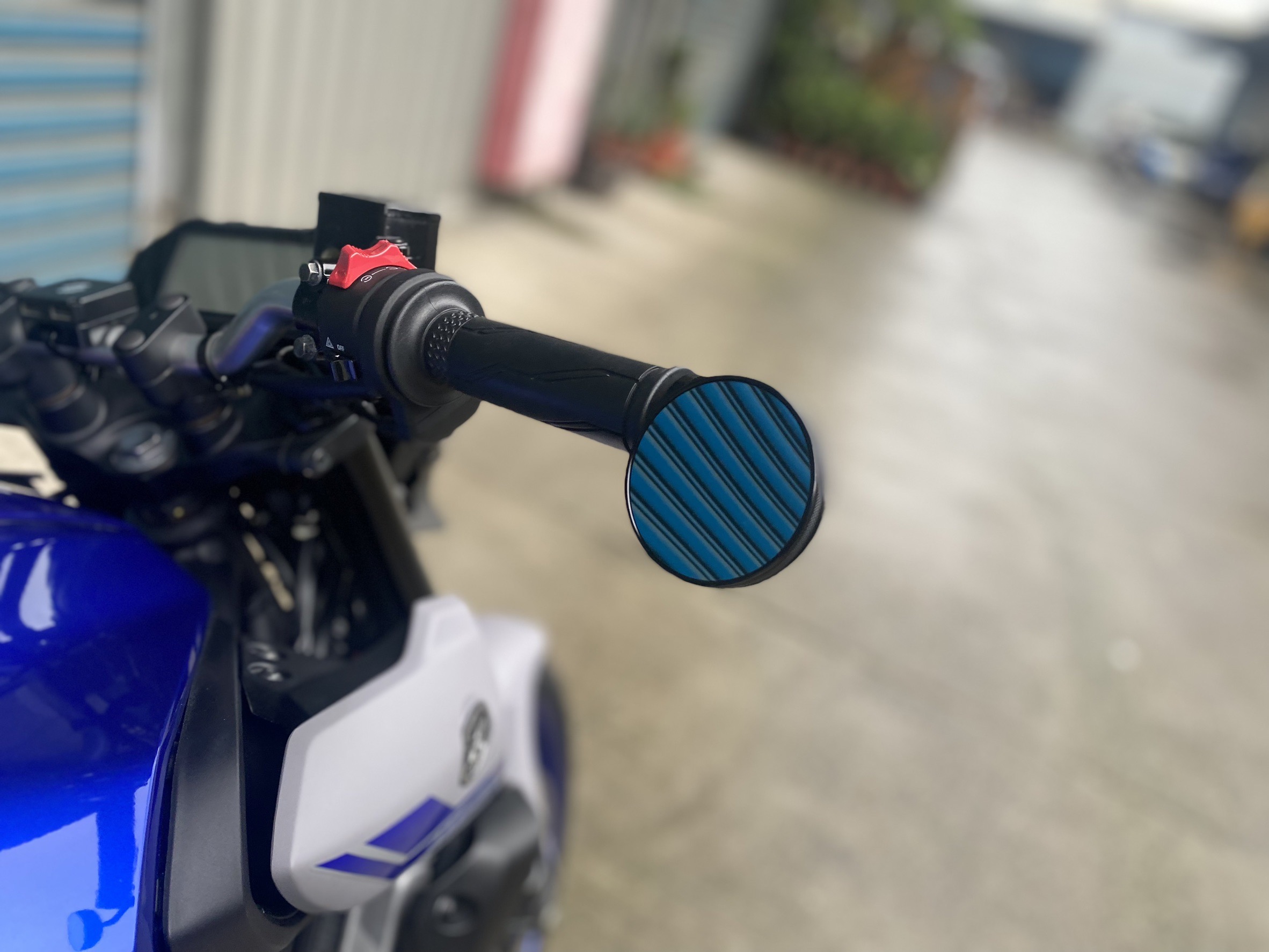 YAMAHA MT-03 - 中古/二手車出售中 21年MT03 改裝套件： 行車紀錄器 端子鏡 黑準手機架 USB行車充電 改裝尾段排氣管(原廠在) | Motoshen大聖二輪廣場