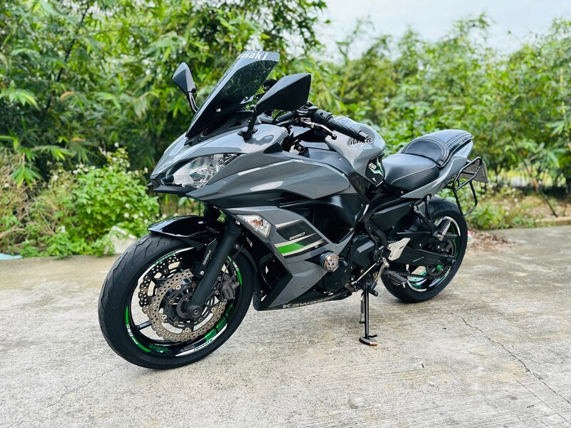 KAWASAKI NINJA650 - 中古/二手車出售中 Kawasaki Ninja650 鈦蠍全段 馬鞍包 | 摩托販