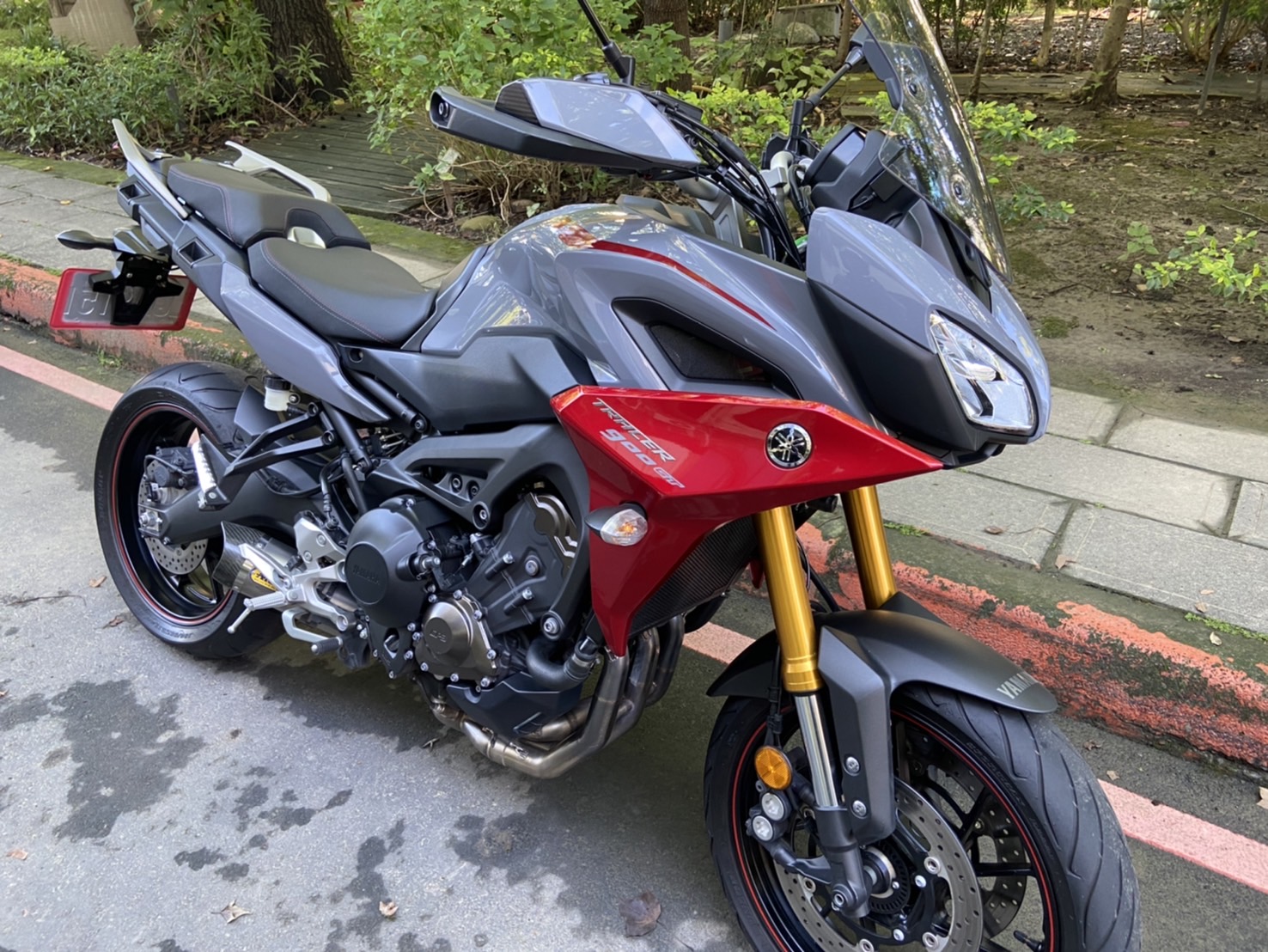 YAMAHA MT-09 TRACER - 中古/二手車出售中 山葉公司車.一手低里程託售.實跑8千公里.畫時代休旅車.全額銀貸 | 立帆國際重機代銷中心