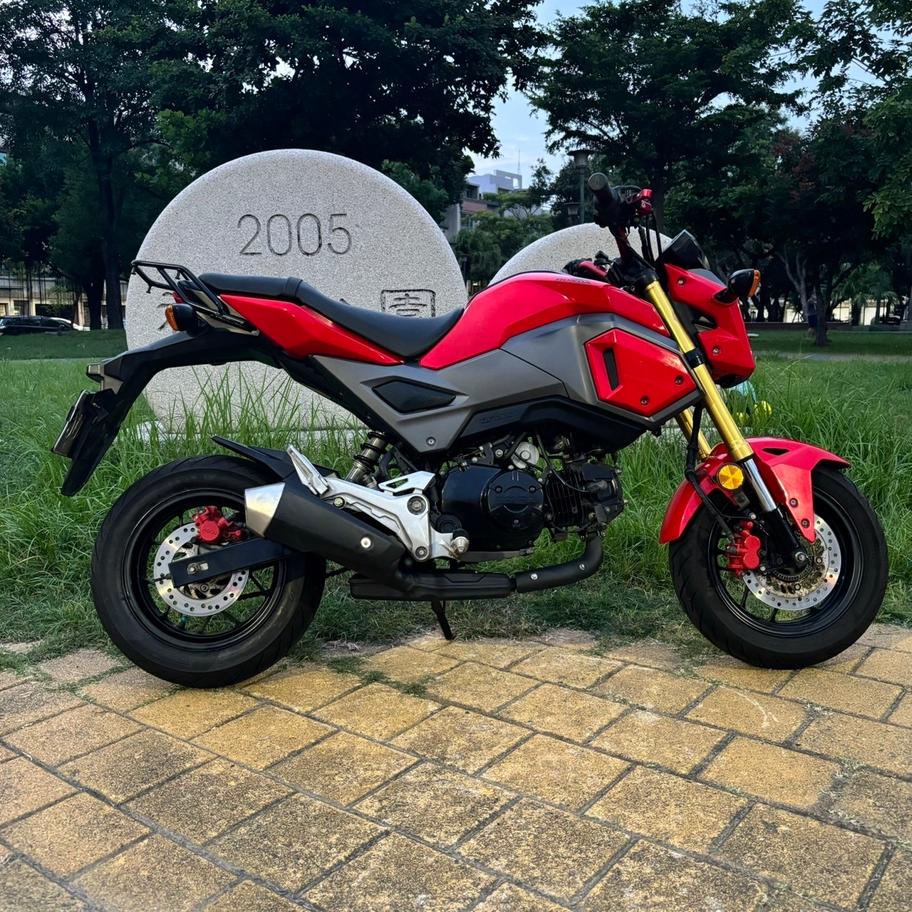 HONDA MSX125 - 中古/二手車出售中 2017 本田 MSX 125 SF (ABS) #0806 現況販售 | 貳輪嶼中古機車專賣-台南店