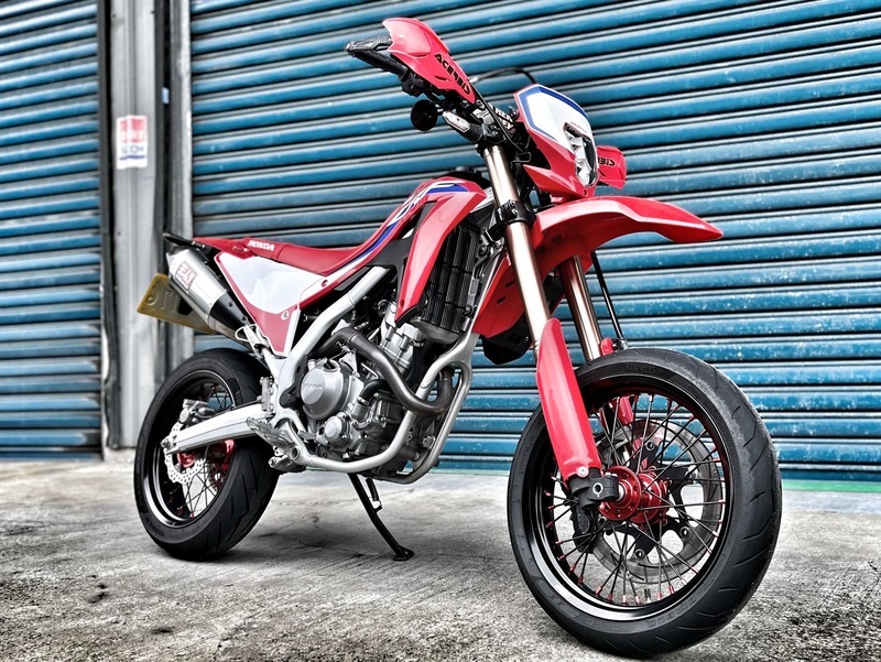 HONDA CRF300L - 中古/二手車出售中 改滑胎 YSS後避震 Andreani前叉 Slider滑胎框+碟盤 小資族二手重機買賣 | 小資族二手重機買賣