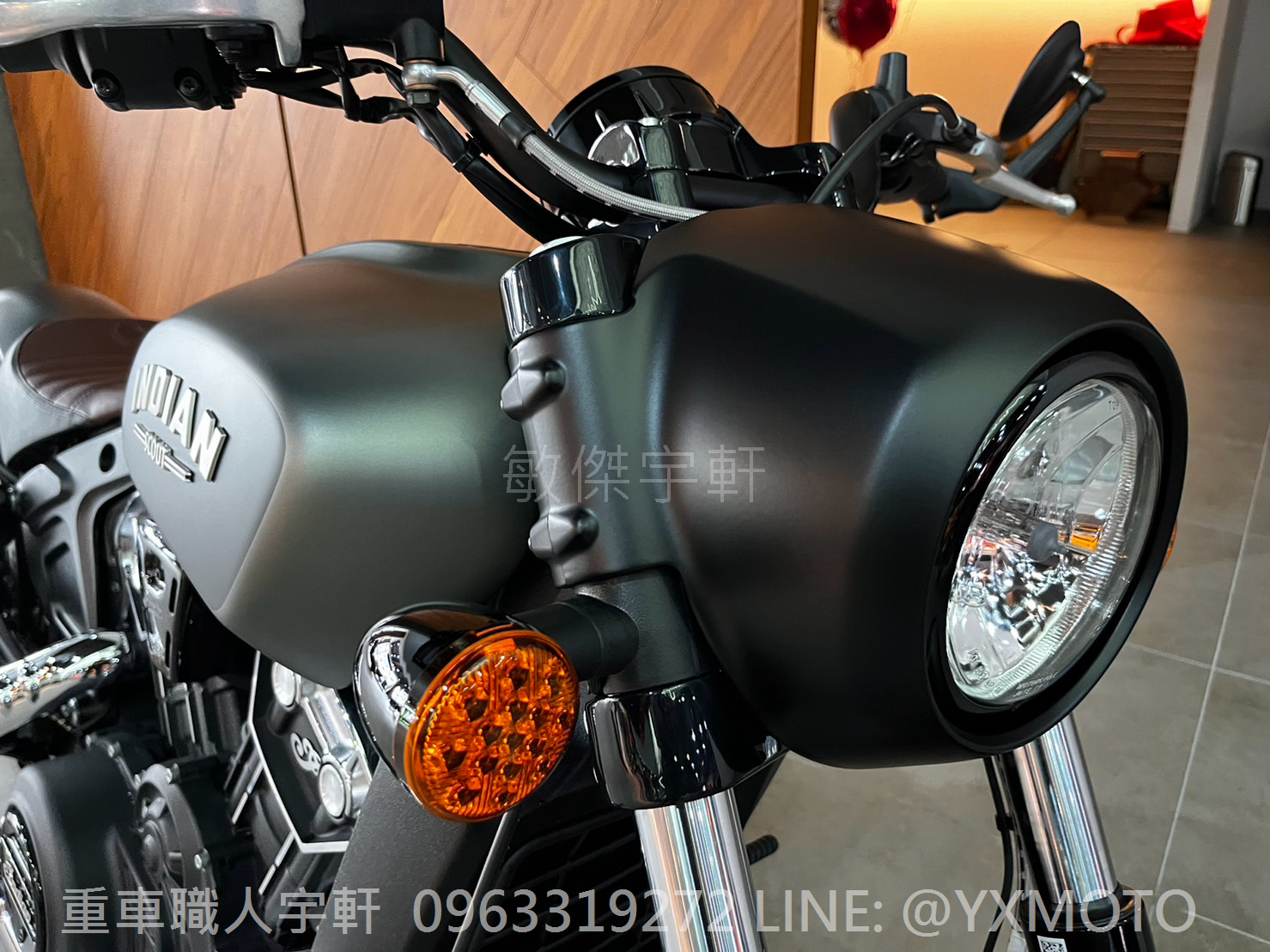 INDIAN MOTORCYC Scout Bobber新車出售中 【敏傑宇軒】消光灰黑綠 INDIAN 印地安 SCOUT BOBBER 公司車 | 重車銷售職人-宇軒 (敏傑)