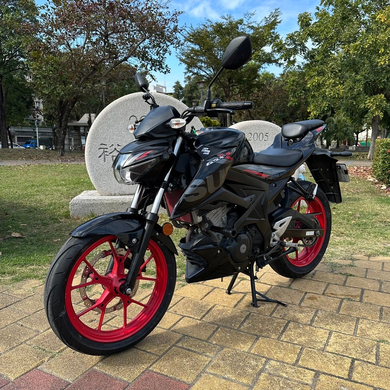 【貳輪嶼中古機車專賣-台南店】SUZUKI GSX-S150 - 「Webike-摩托車市」 2019 台鈴 GSX-S 150 ABS #0800