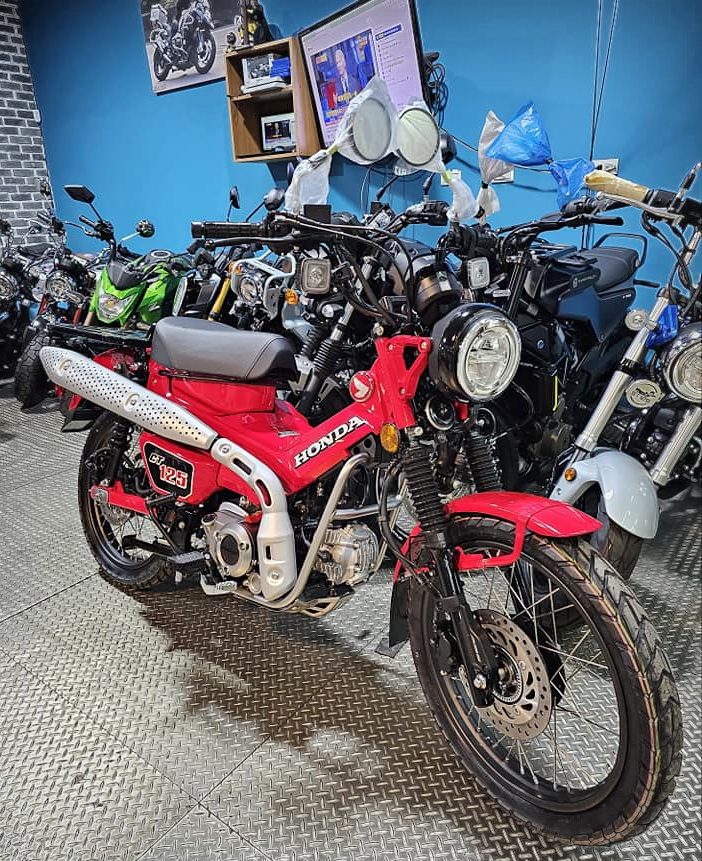 HONDA CT125 Hunter Cub新車出售中  【勝大重機】2024 HONDA CT125 Hunter Cub ABS 紅色 全新車售價$14.3萬 | 勝大重機