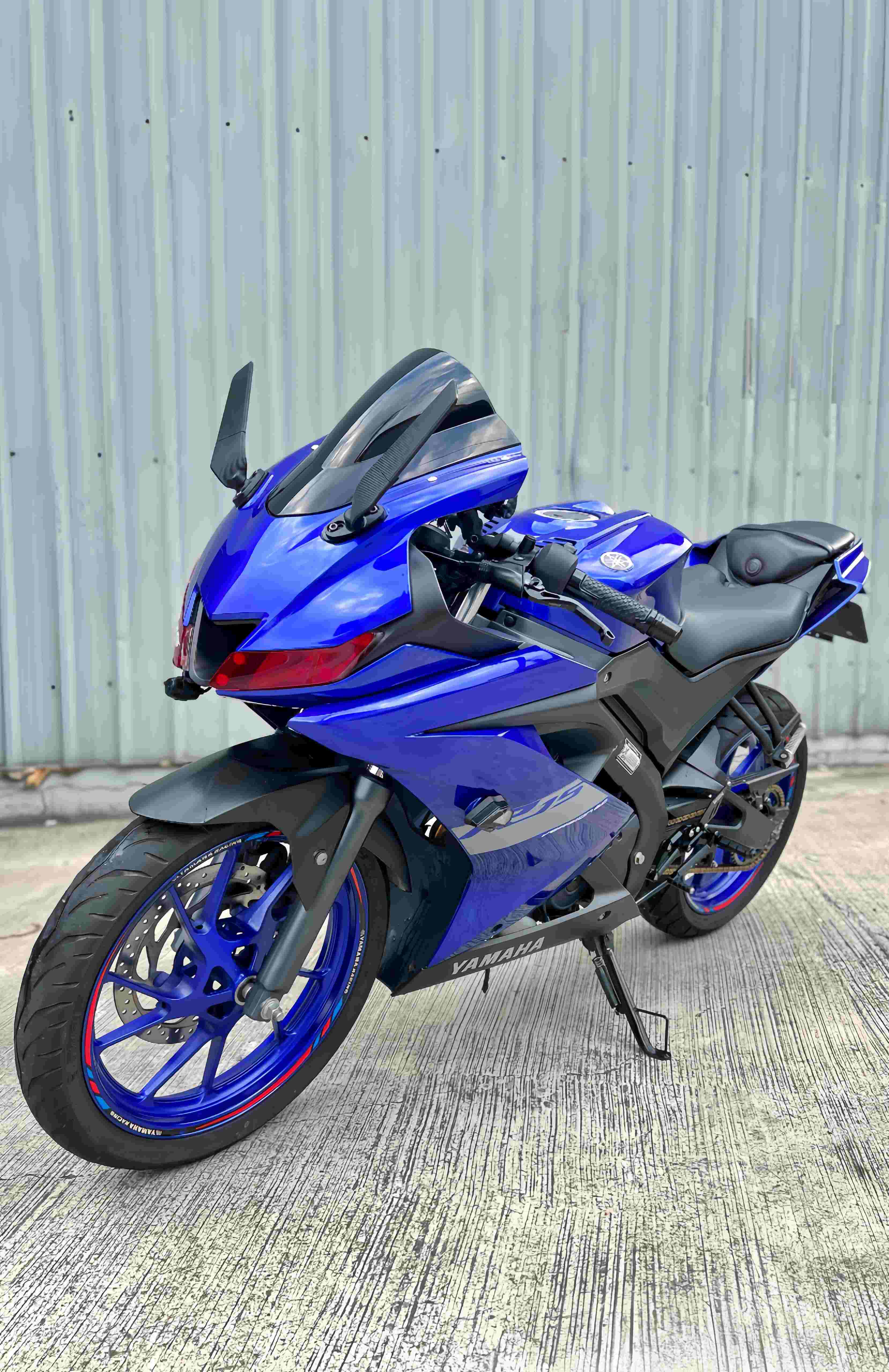 YAMAHA YZF-R15 - 中古/二手車出售中 2021年 R15V3 ABS LV排氣管 超多改裝 無摔 無事故 | 阿宏大型重機買賣