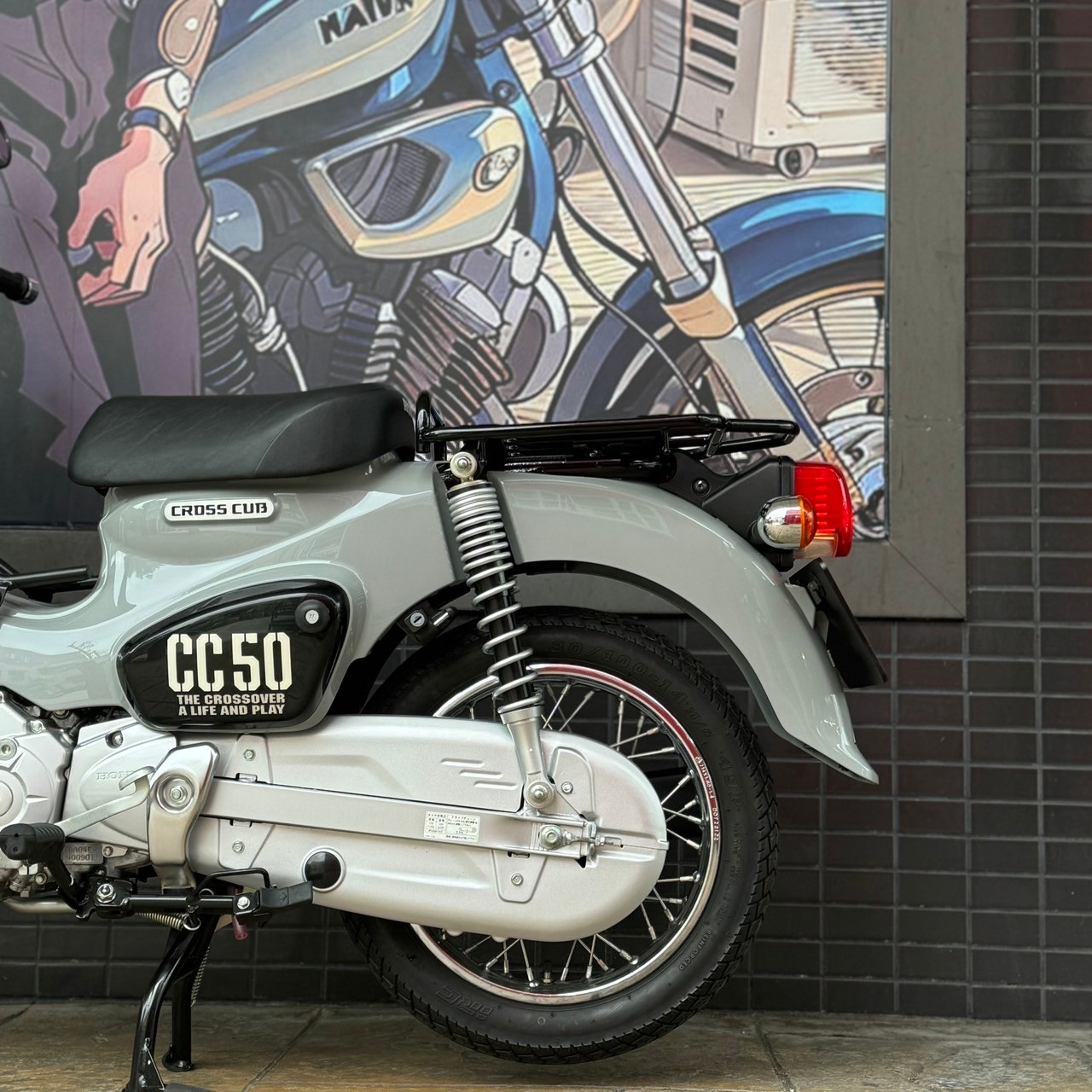 HONDA CROSS CUB 50 - 中古/二手車出售中 【售】2022 本田 CC50 正日規質感藍灰色 | mumu's moto