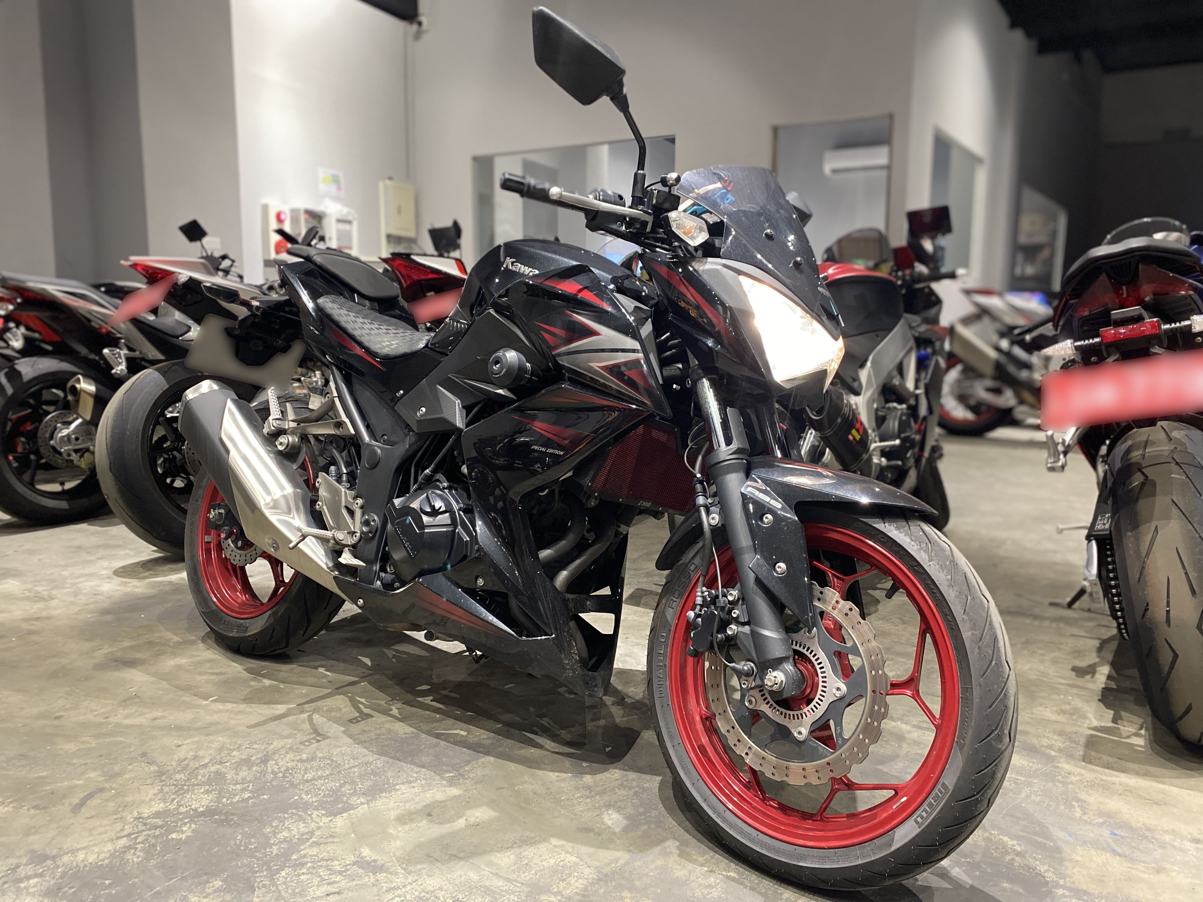 KAWASAKI Z300 - 中古/二手車出售中 2016年 KAWASAKI Z300/0元交車/分期貸款/車換車/線上賞車/到府交車 | 翊帆重車-Queena