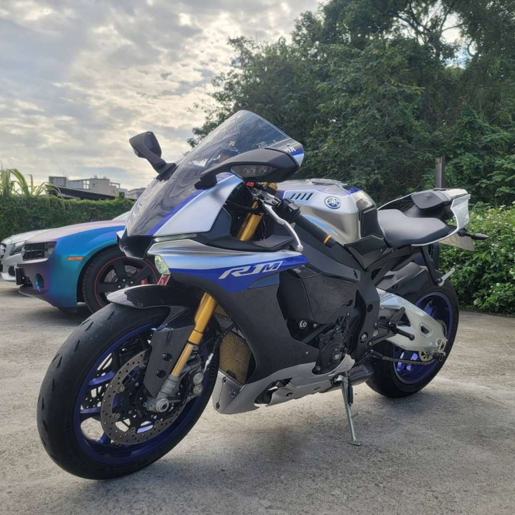 YAMAHA YZF-R1M - 中古/二手車出售中 [出售] 2017年 YAMAHA R1M ABS 黑引擎雙彈簧 | 老爹重機