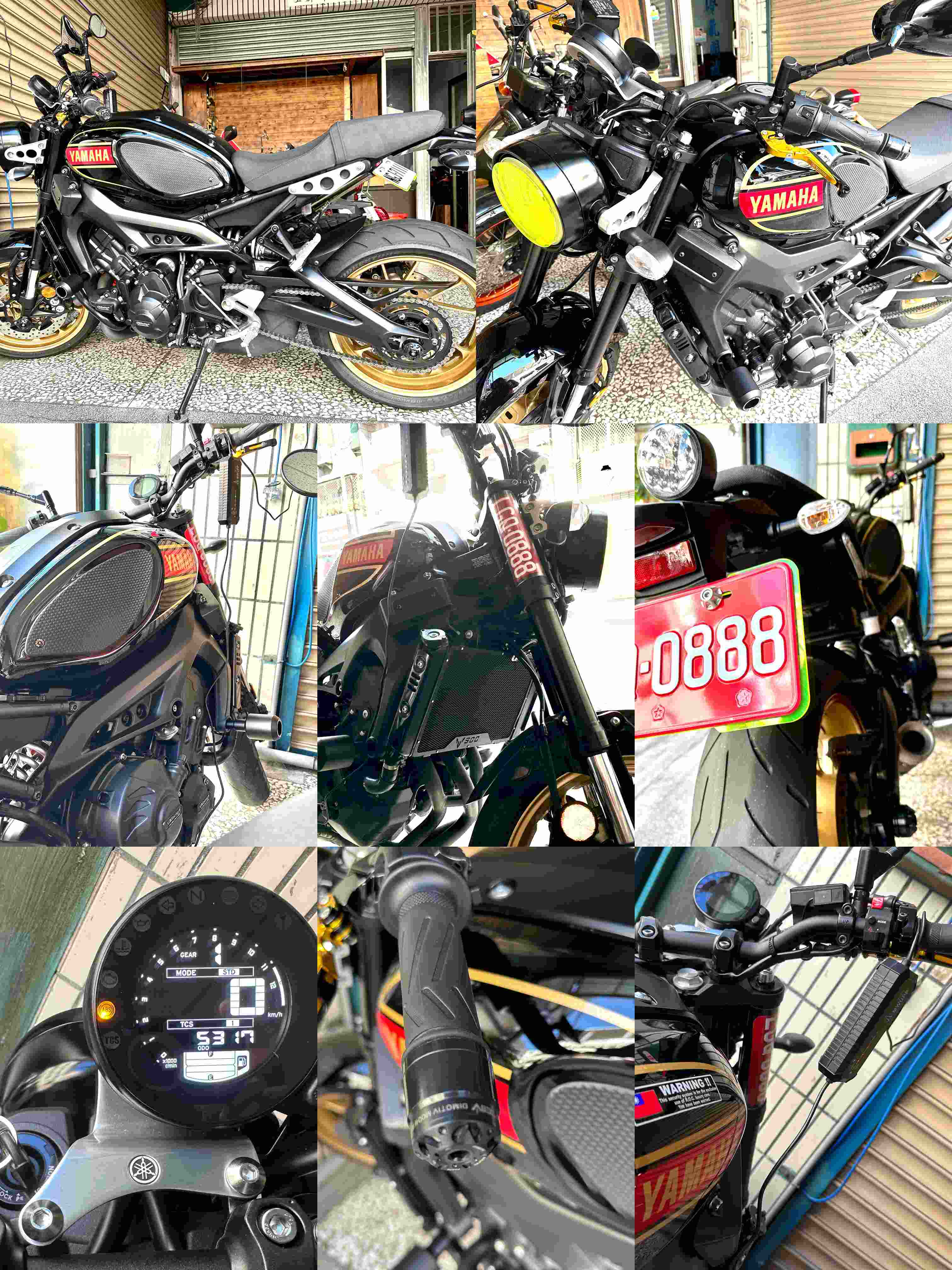 【個人自售】YAMAHA XSR900 - 「Webike-摩托車市」 扭力大師XSR900歐洲黑金版